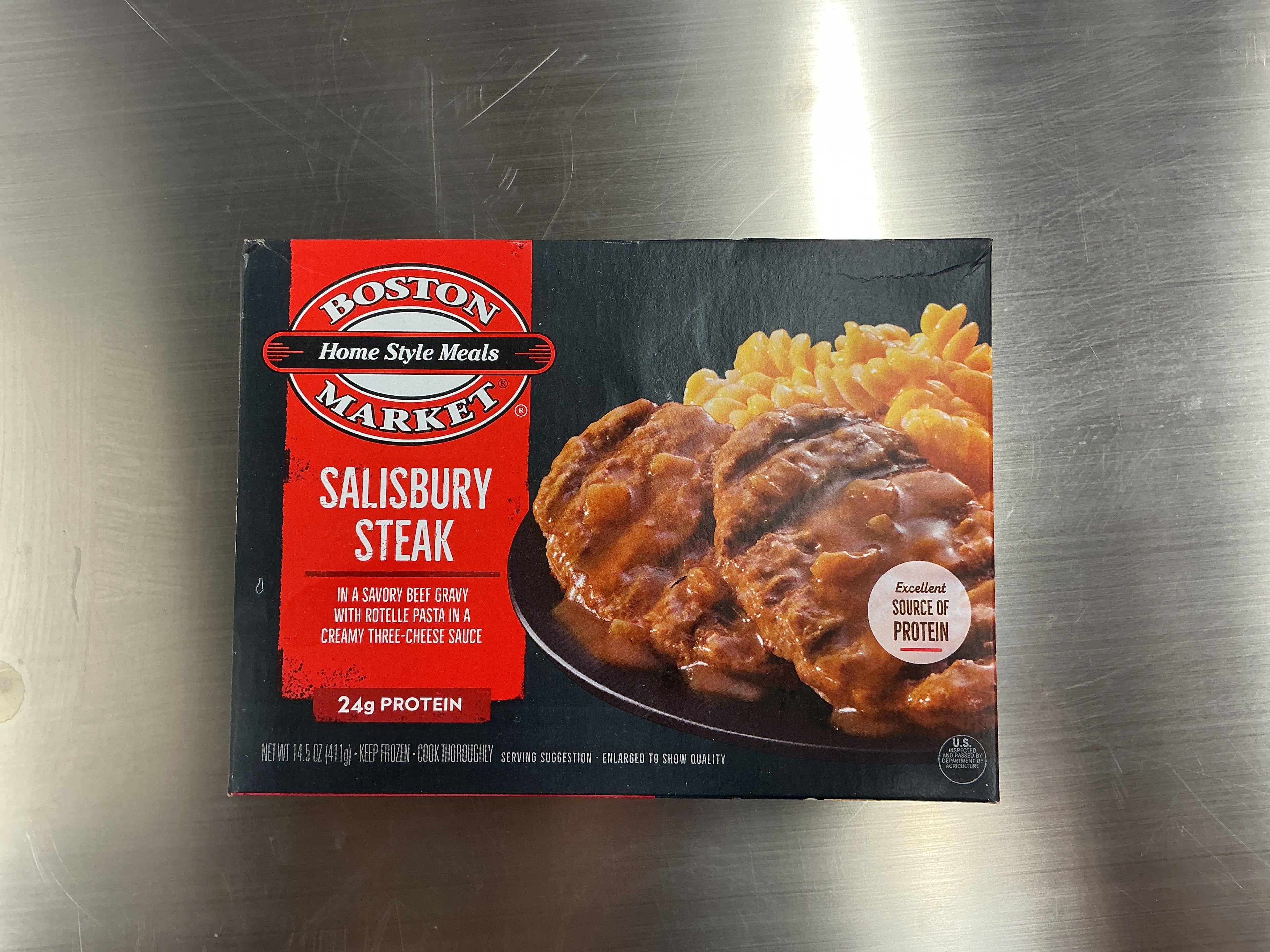 Boston Market Dinner Salisbury Steak