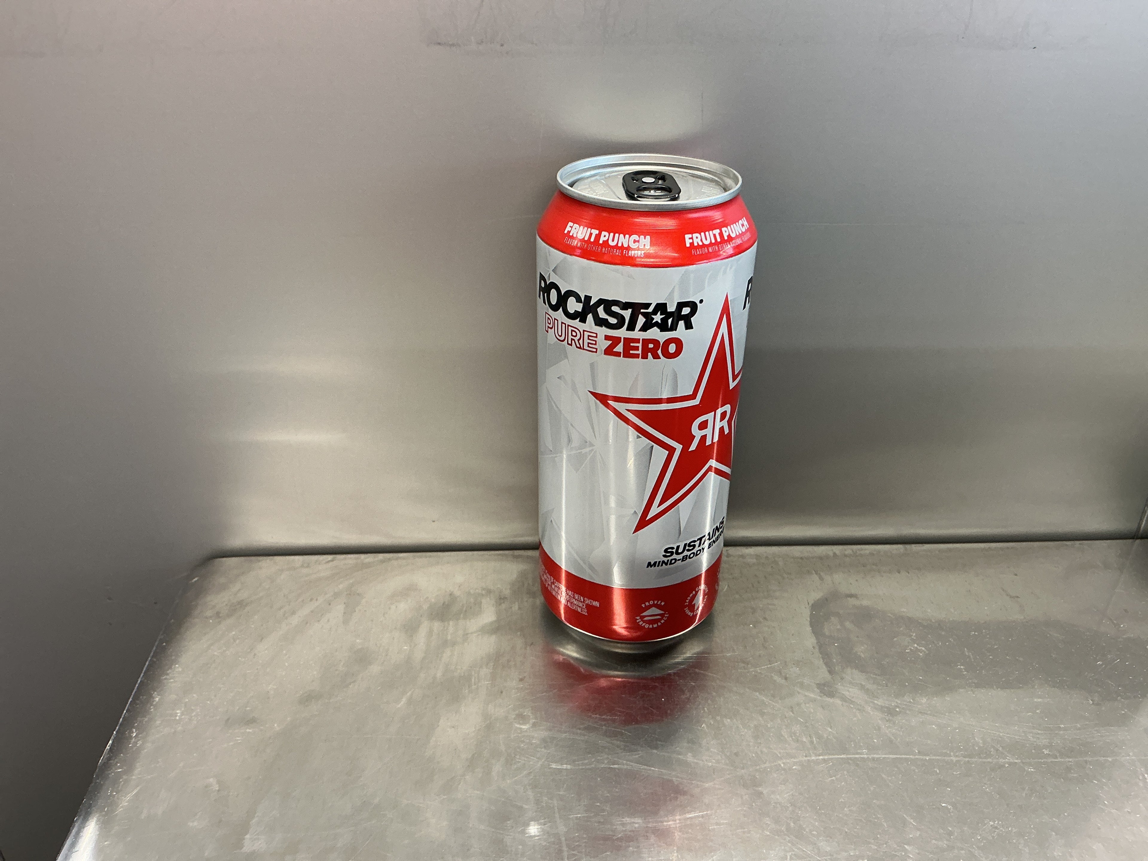 Rockstar Pure Zero Fruit Punch 16oz