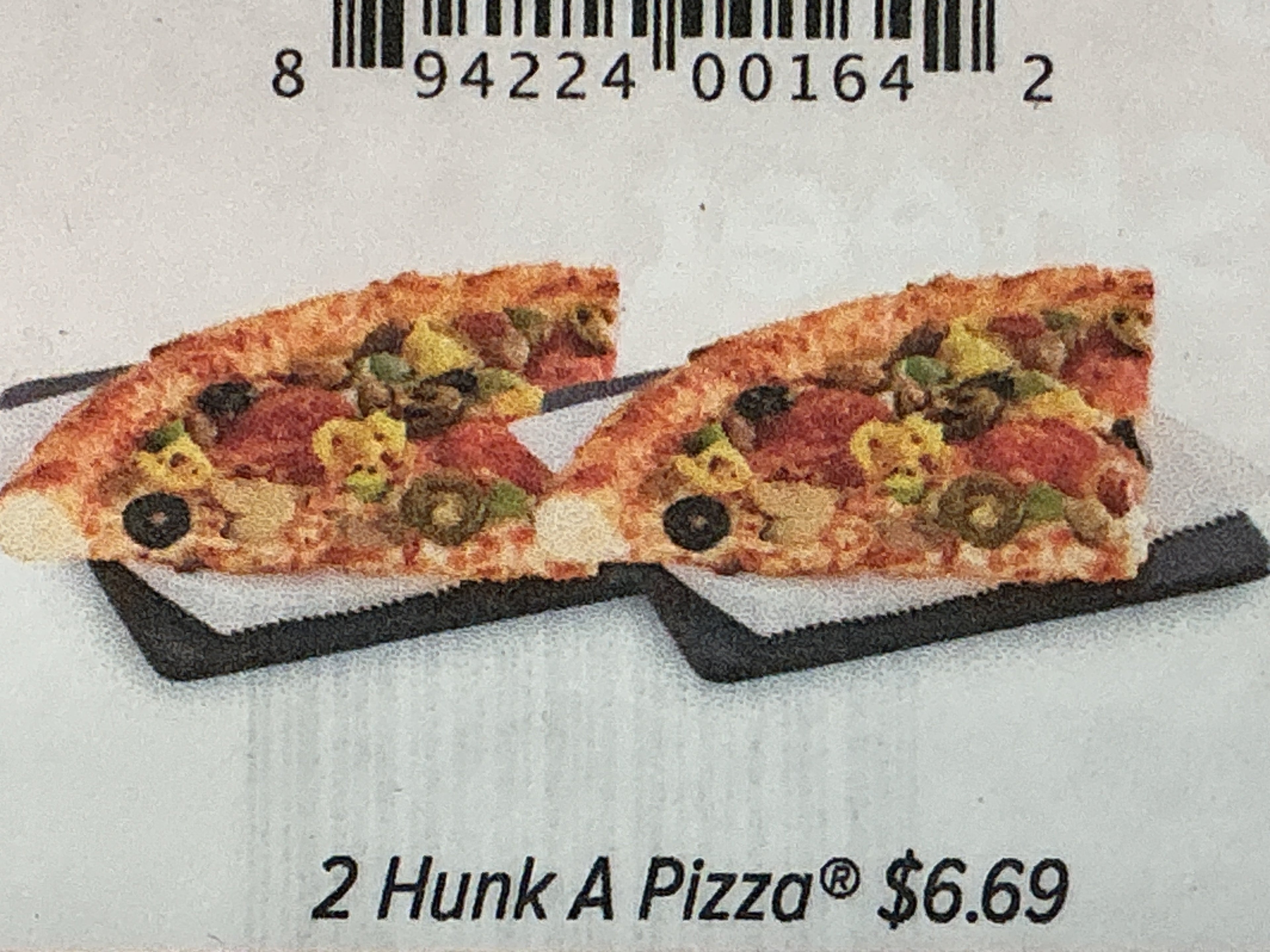2 Hank A pizza