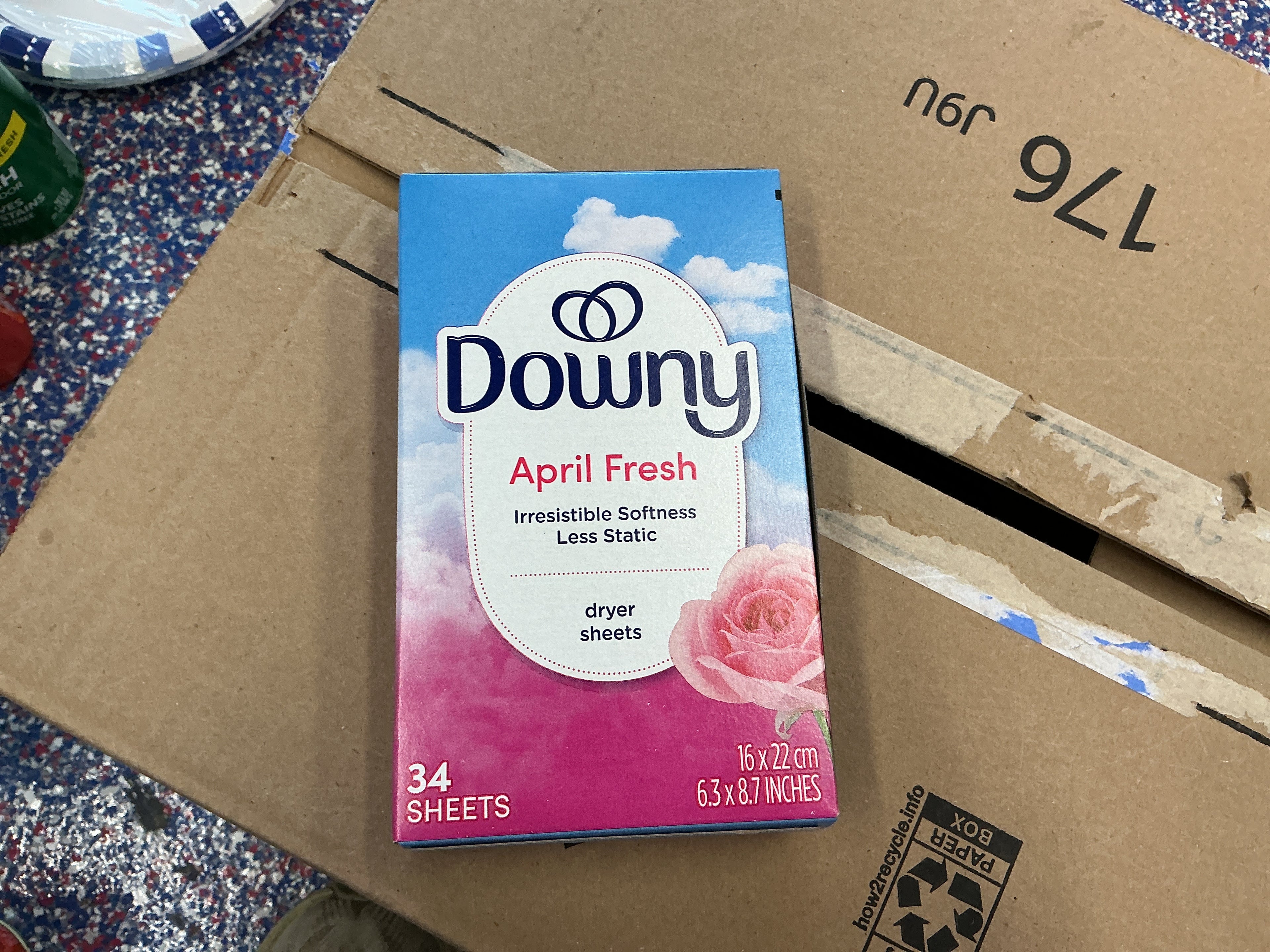 Downy dryer sheets