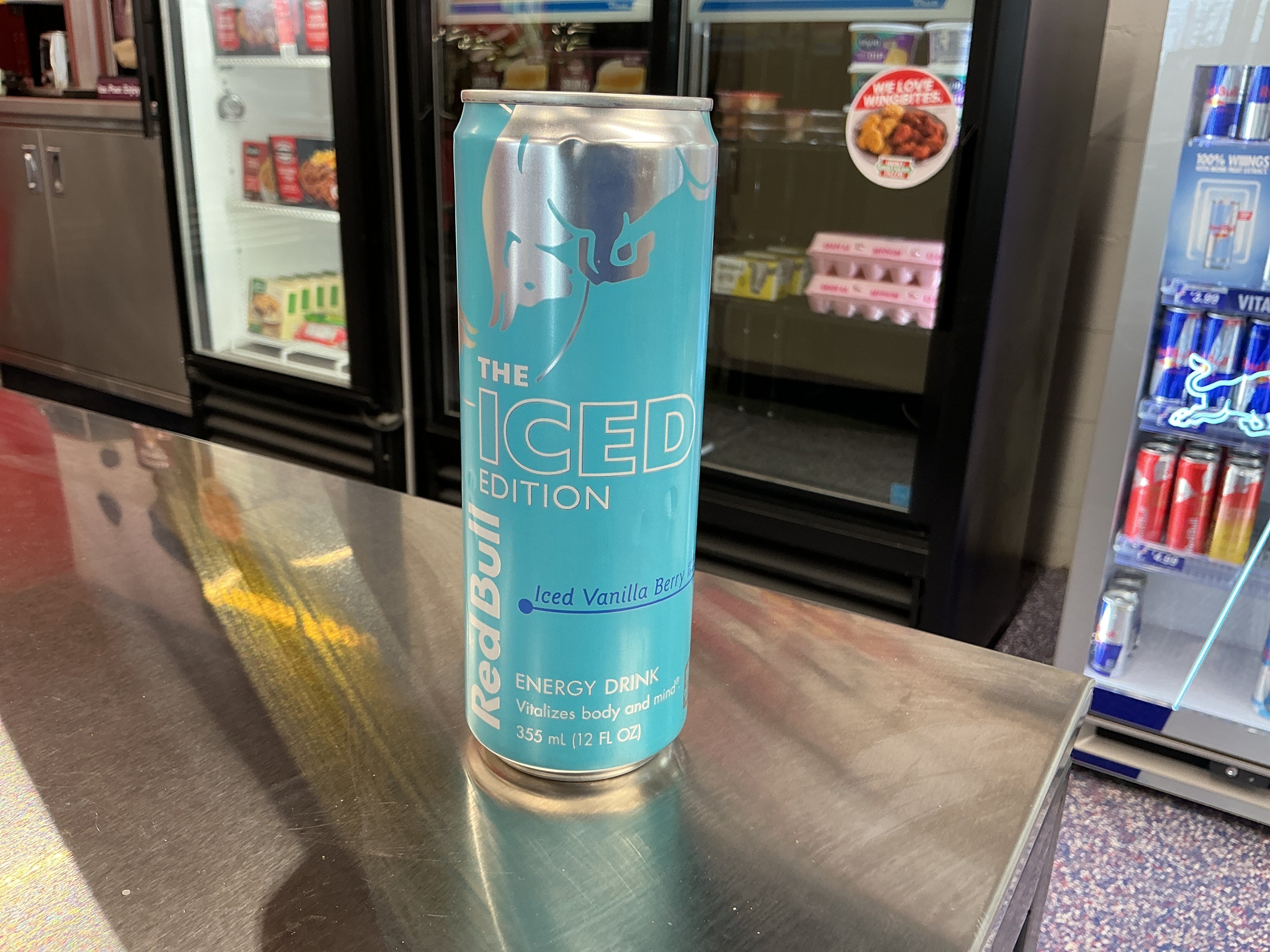 Redbull iced vanilla Bean 12oz