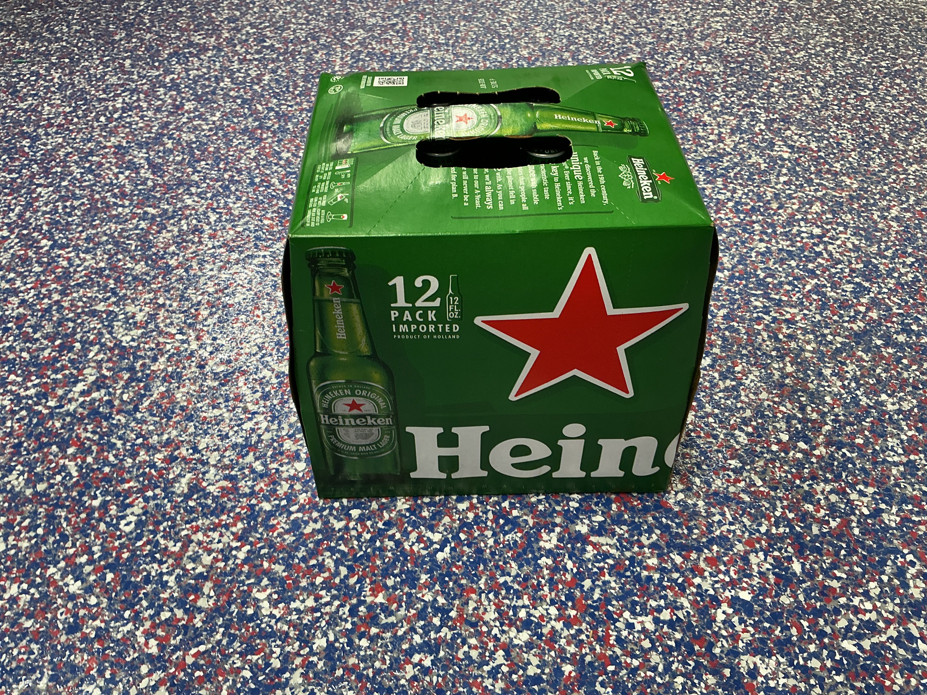 Heineken 2/12 glass