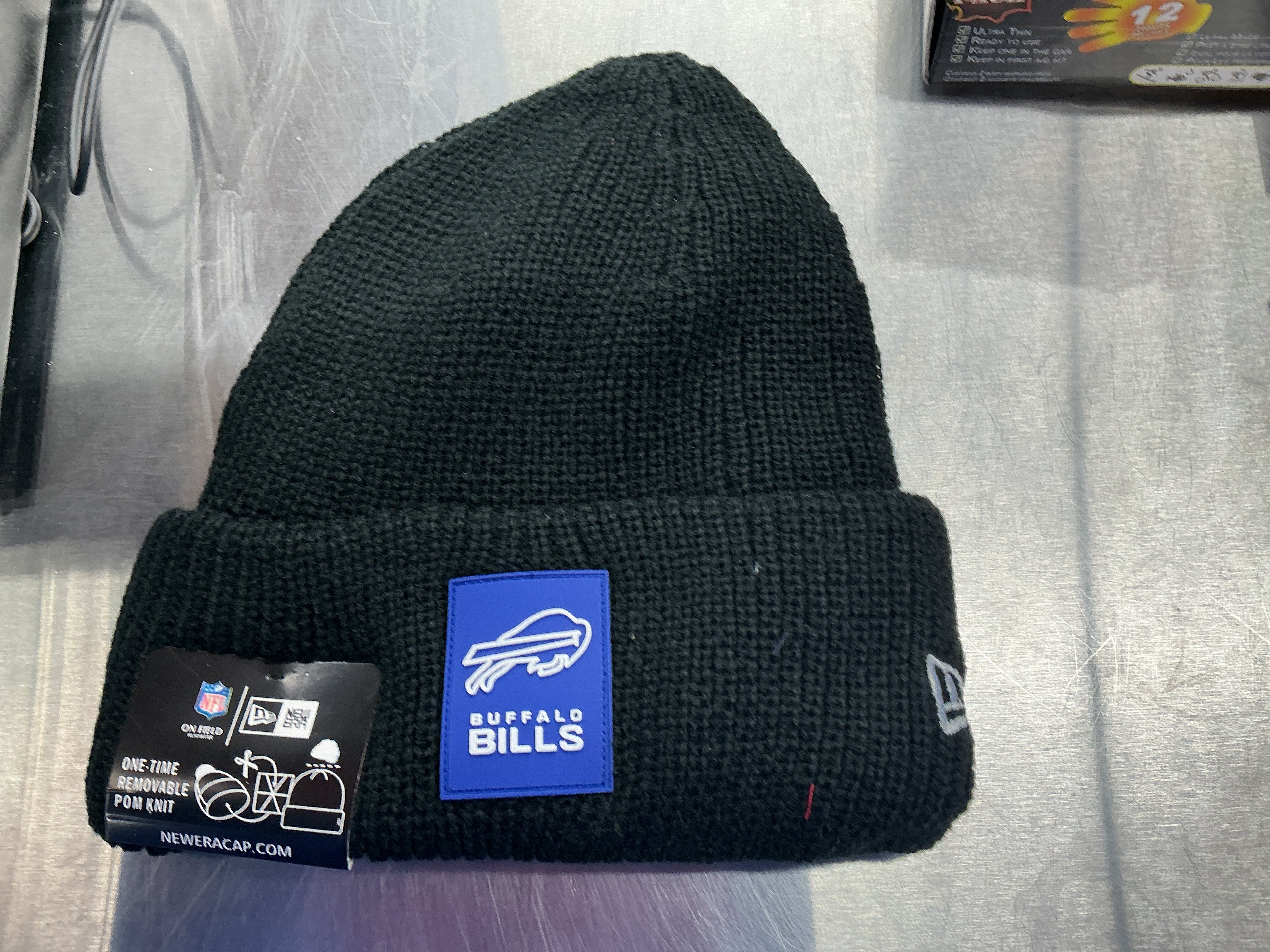Bill black winter hat