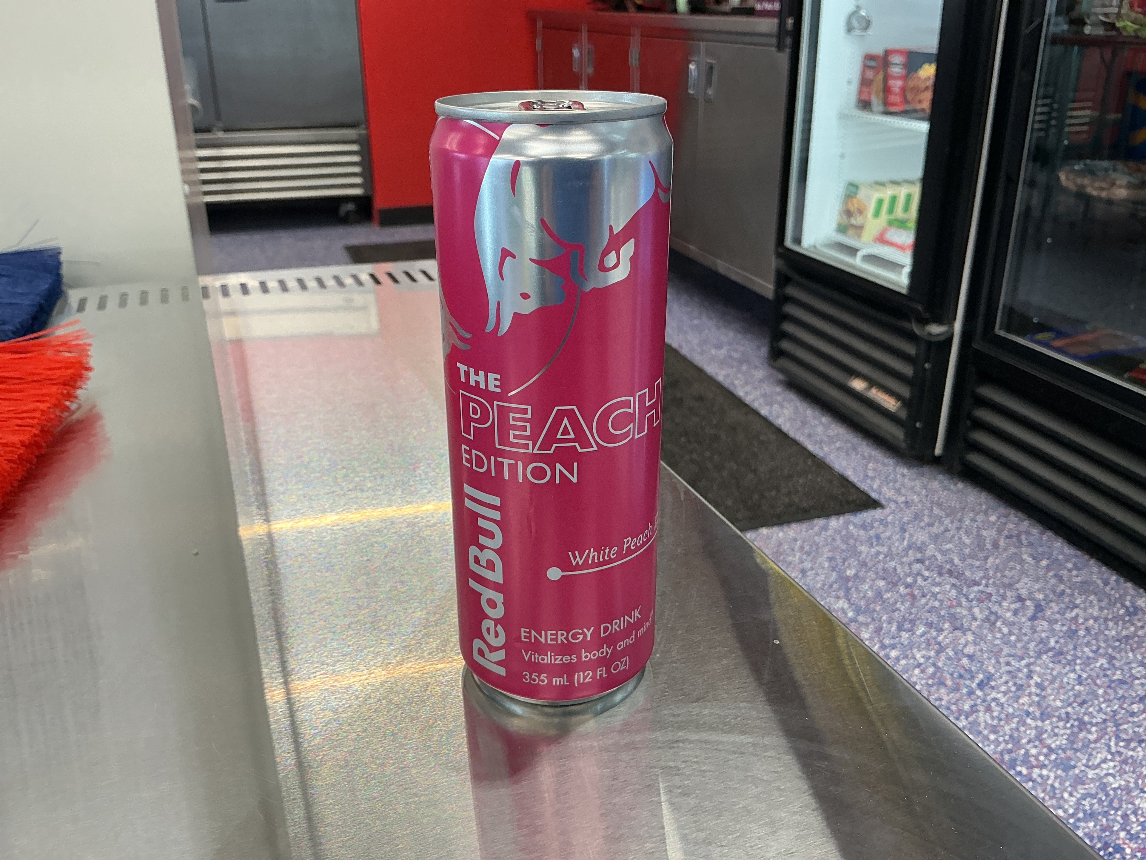 Redbull white peach 12oz
