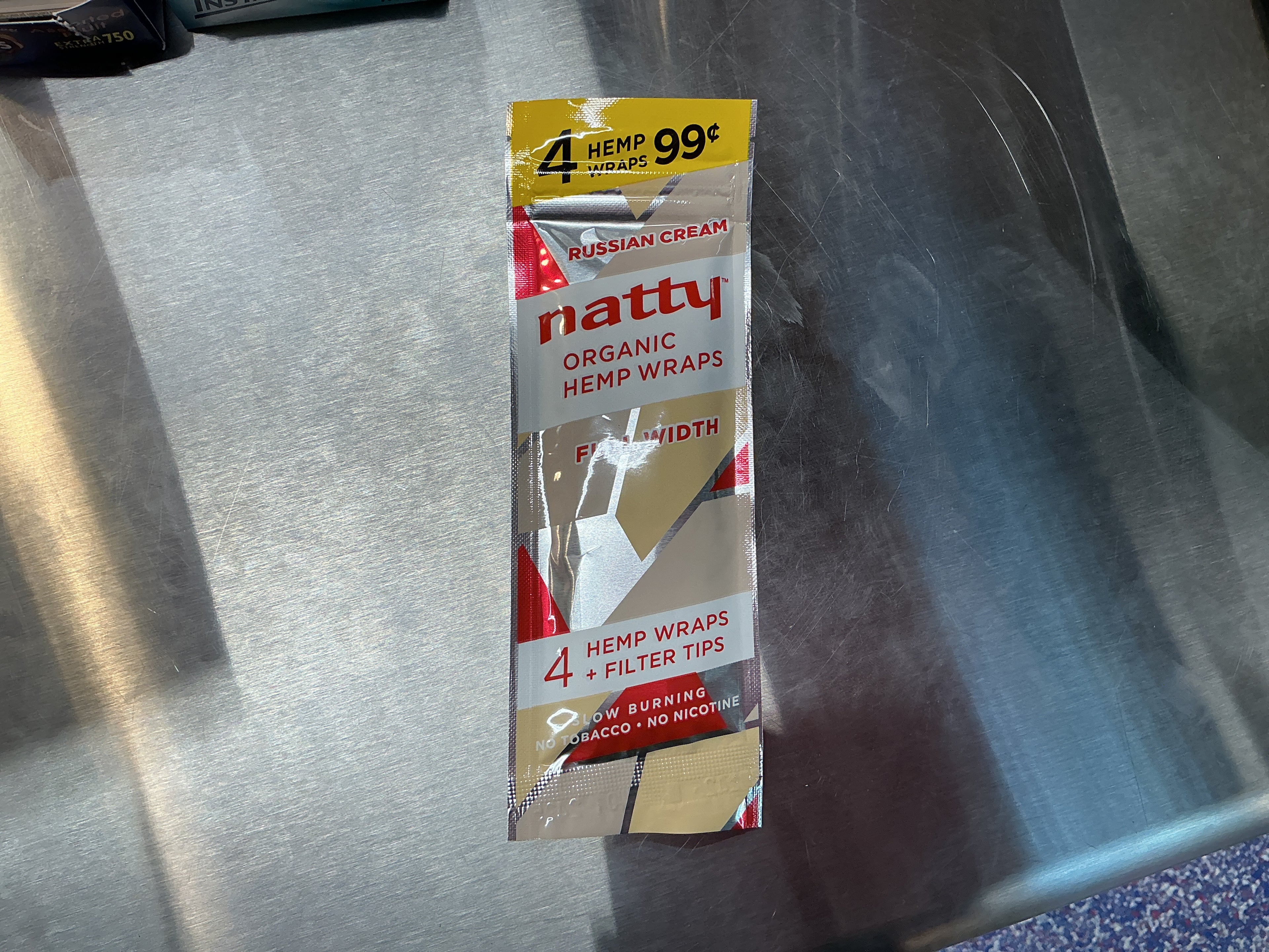 Natty hemp wraps Russian Cream