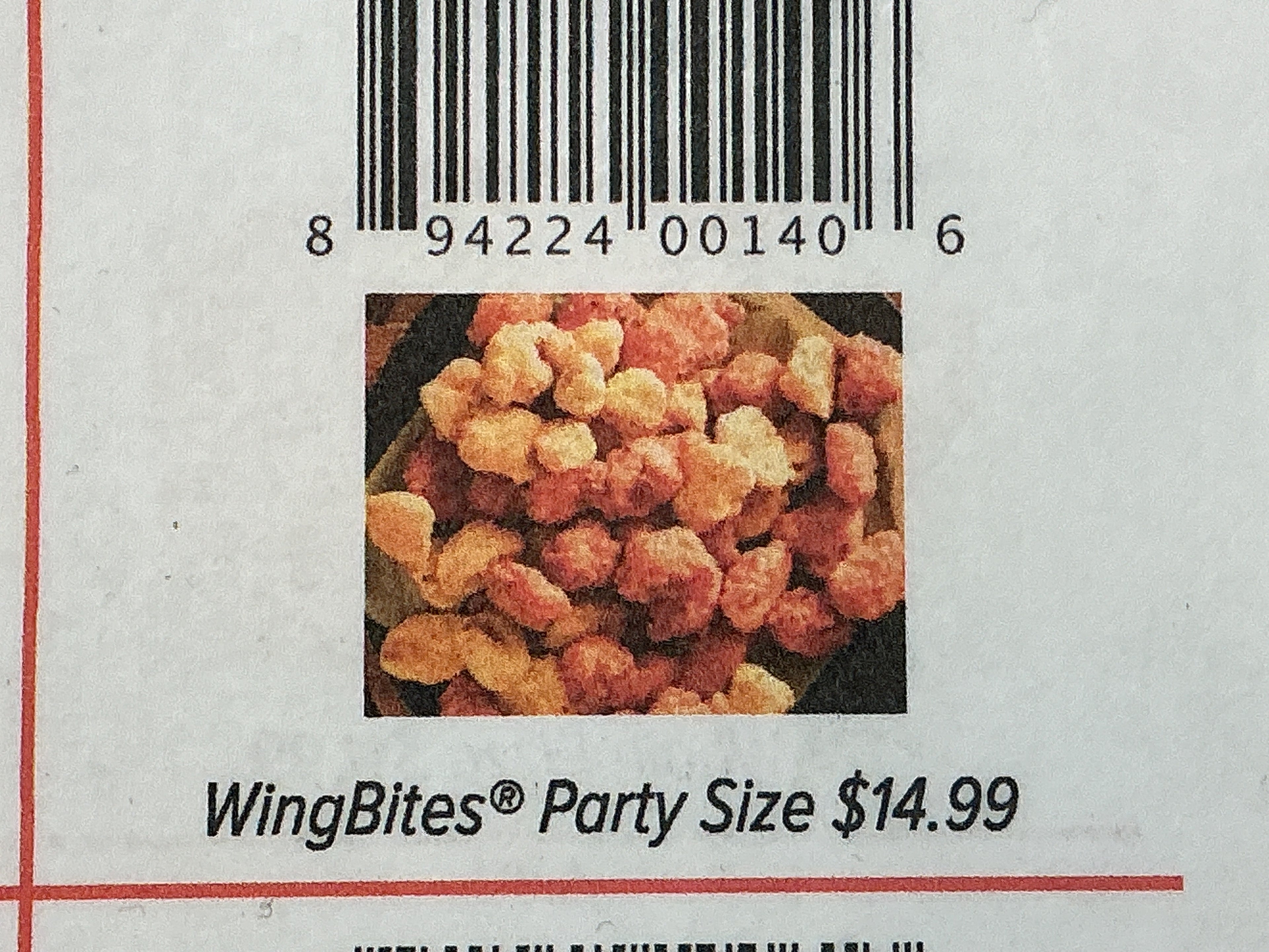 Wing Bites Party Size