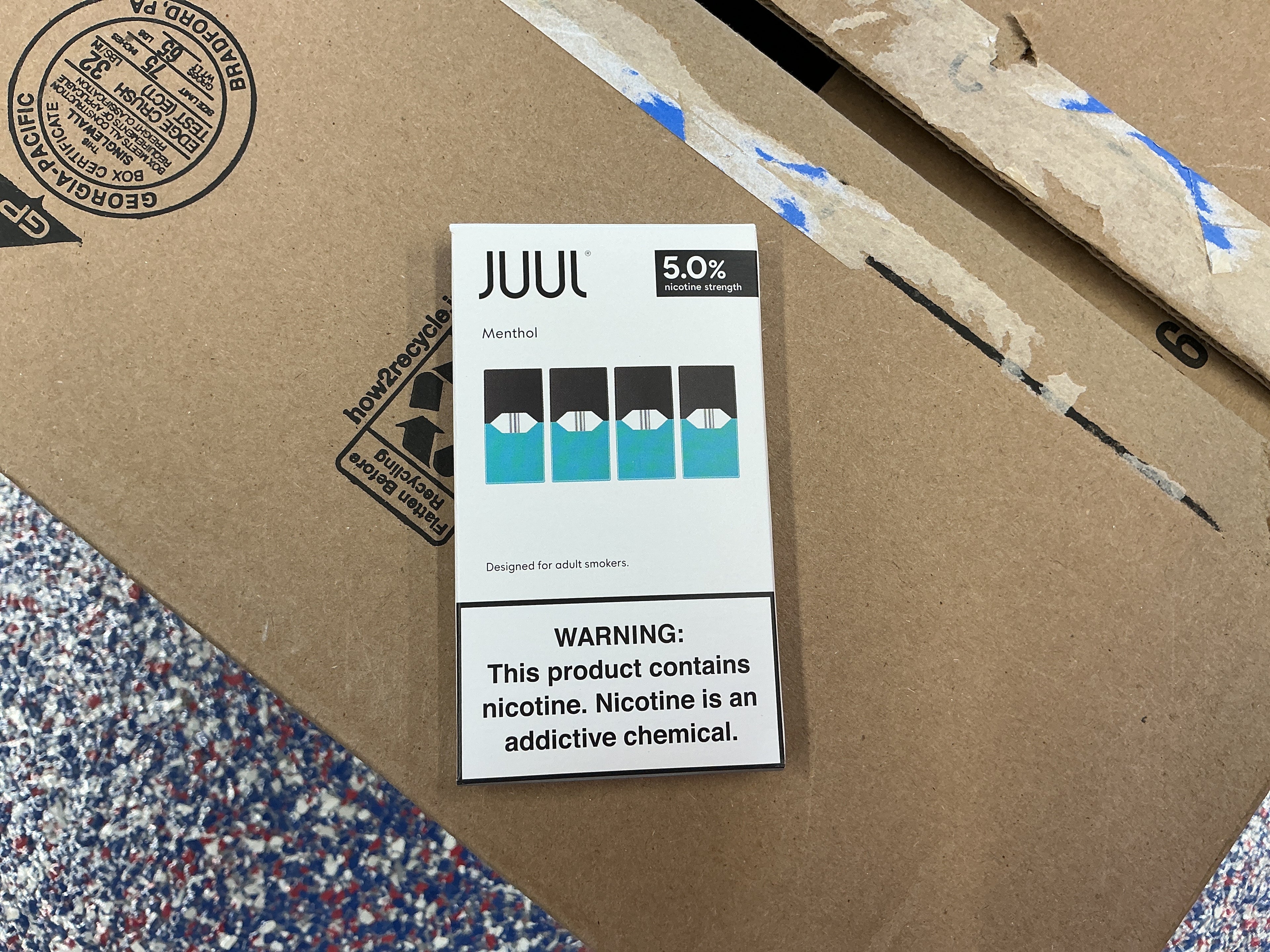 Juul pod 4pk menthol