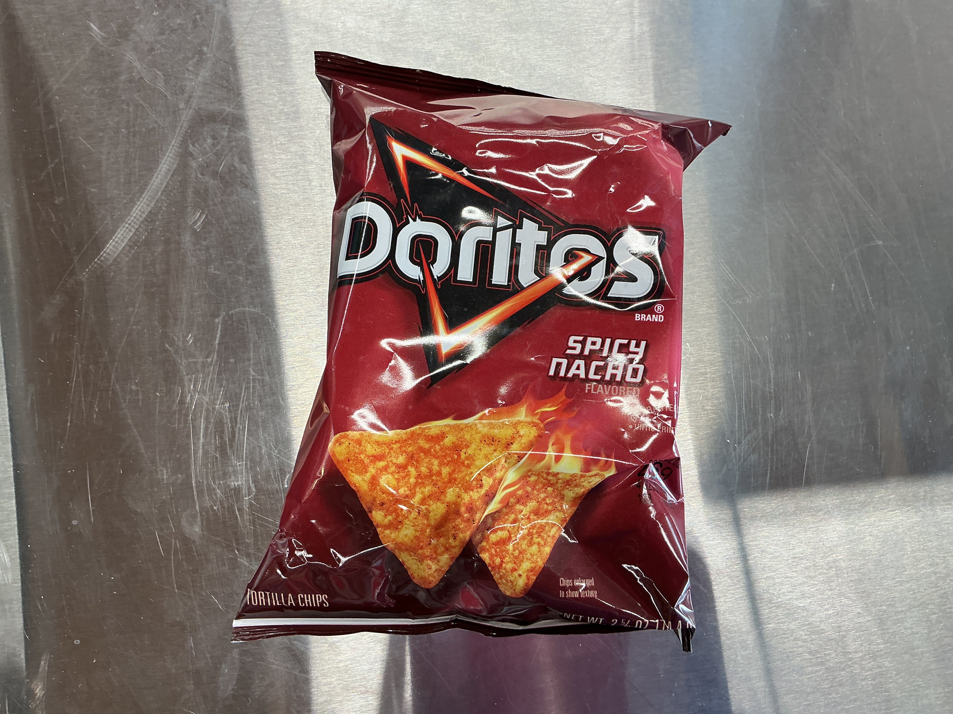 Doritos spicy nacho 2 5/8oz