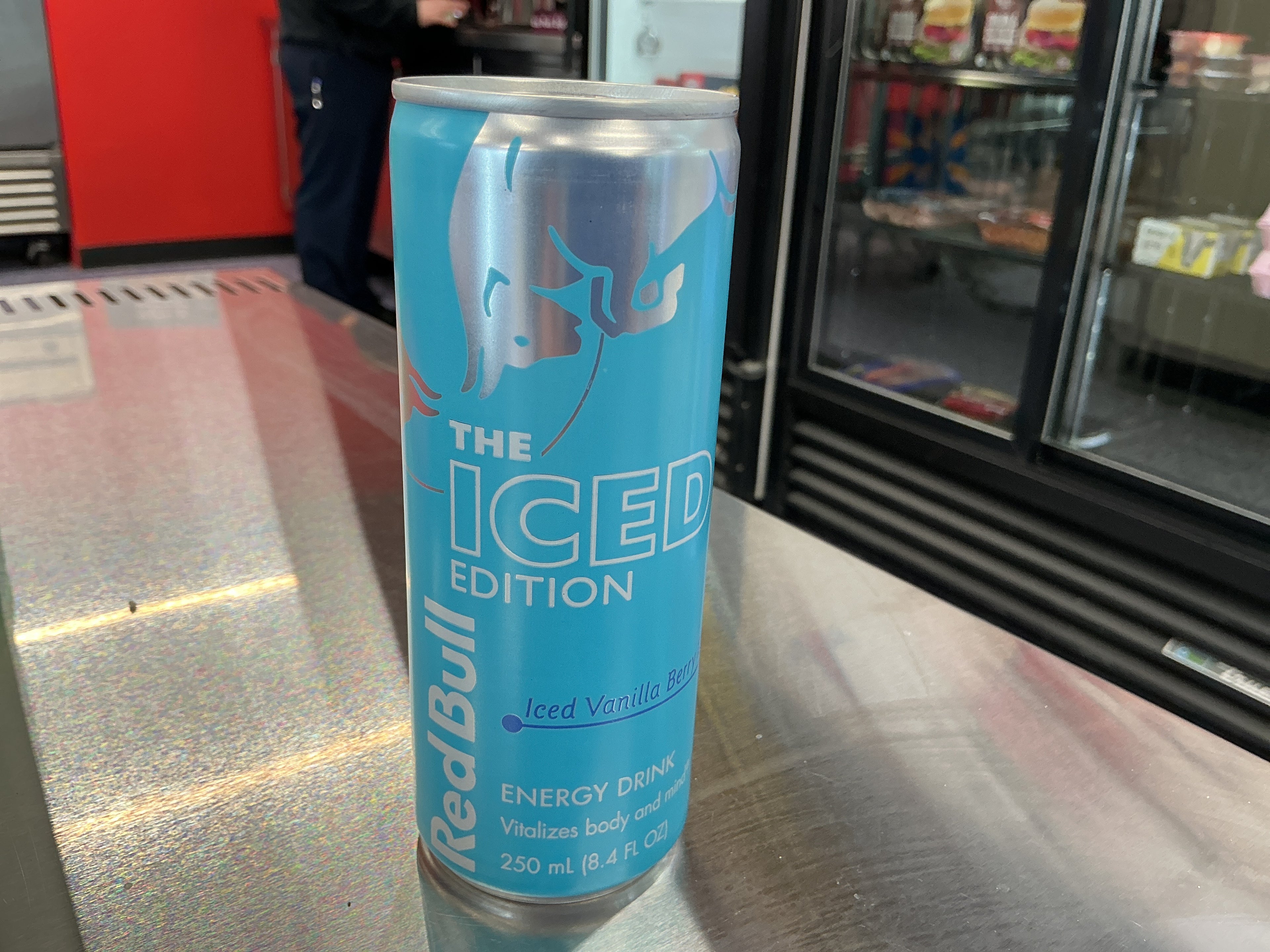 Redbull iced vanilla bean 8.4oz