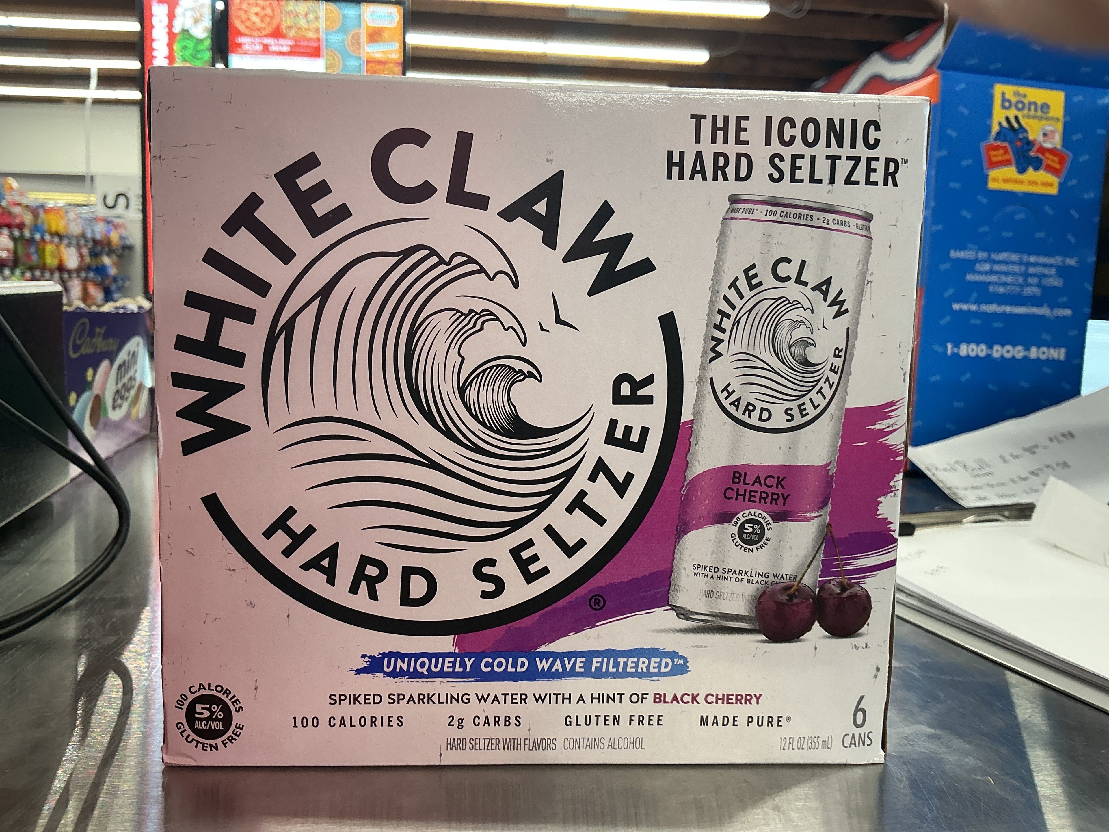 White claw black cherry 12oz