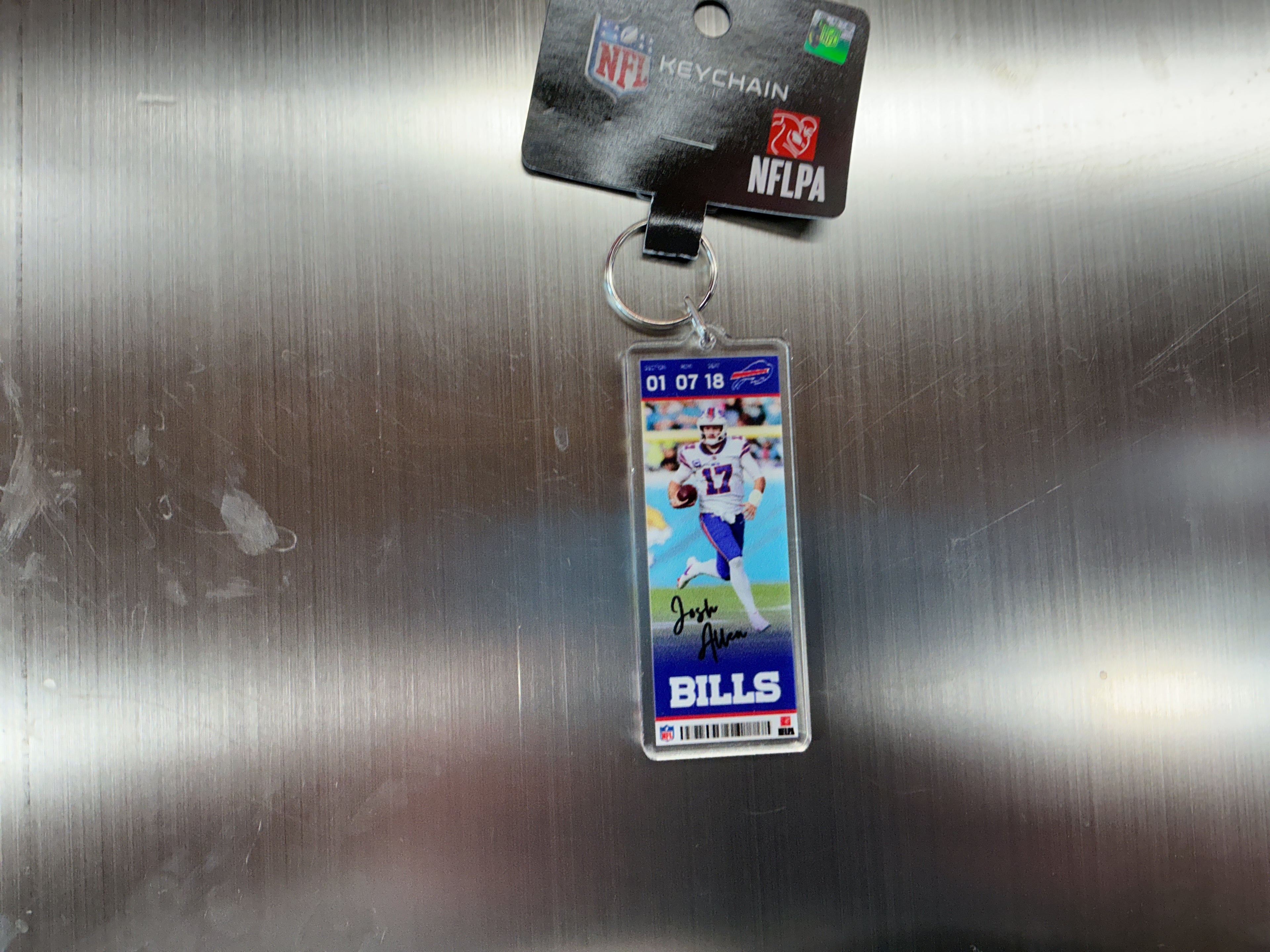 Josh Allen Key Chain