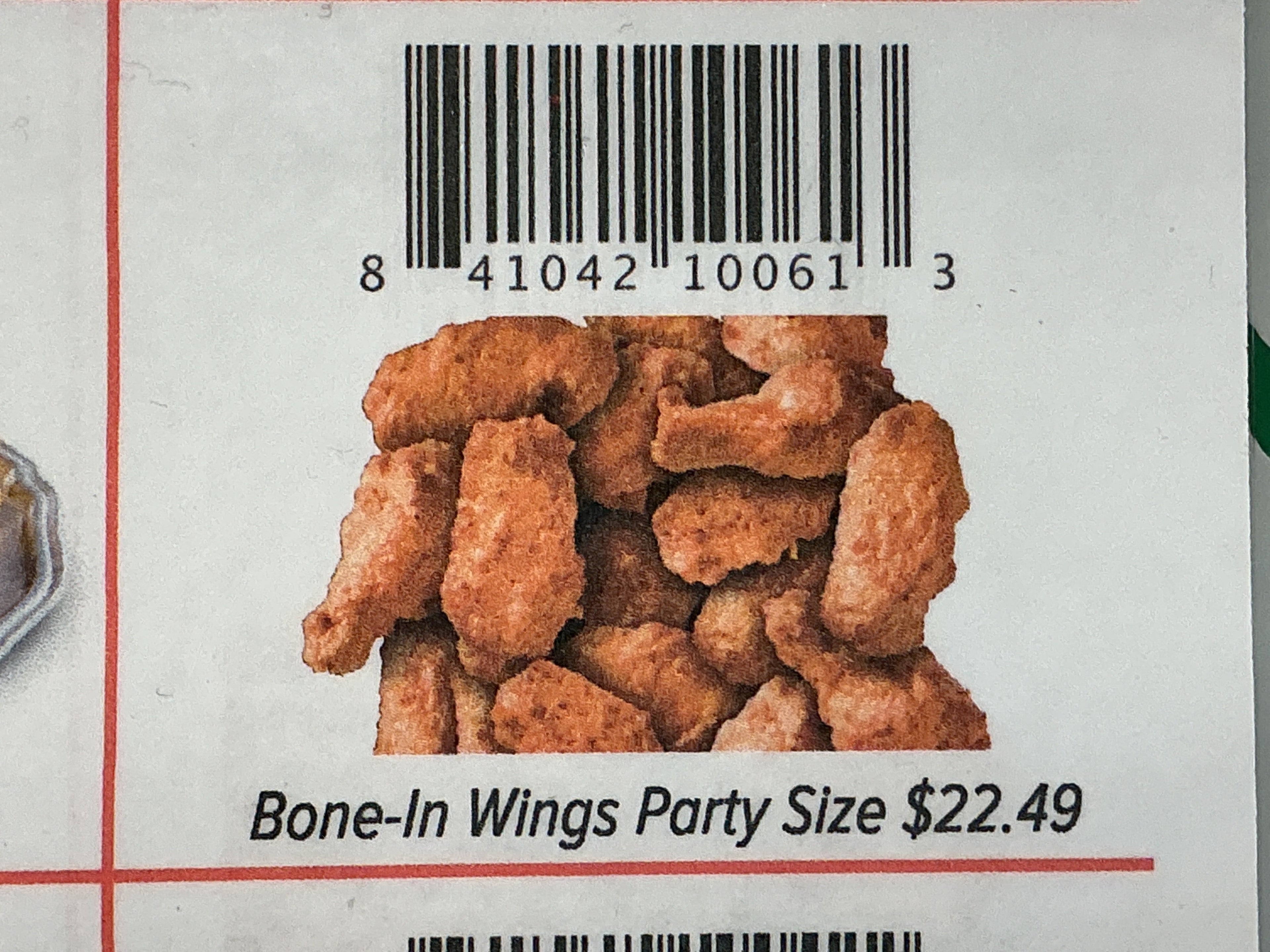 Bone-In Wings Party Size