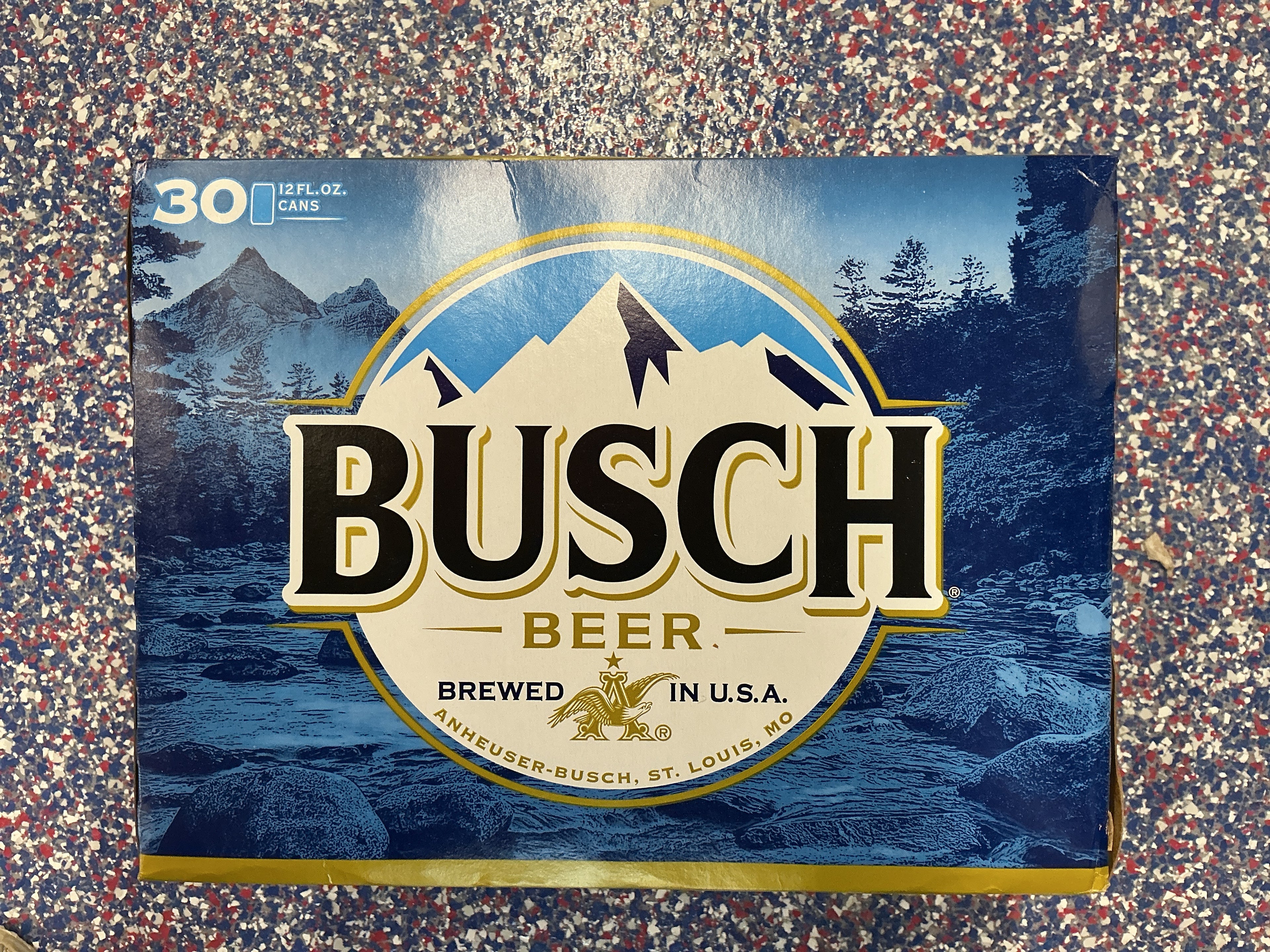 Busch 30 pk/12oz cans