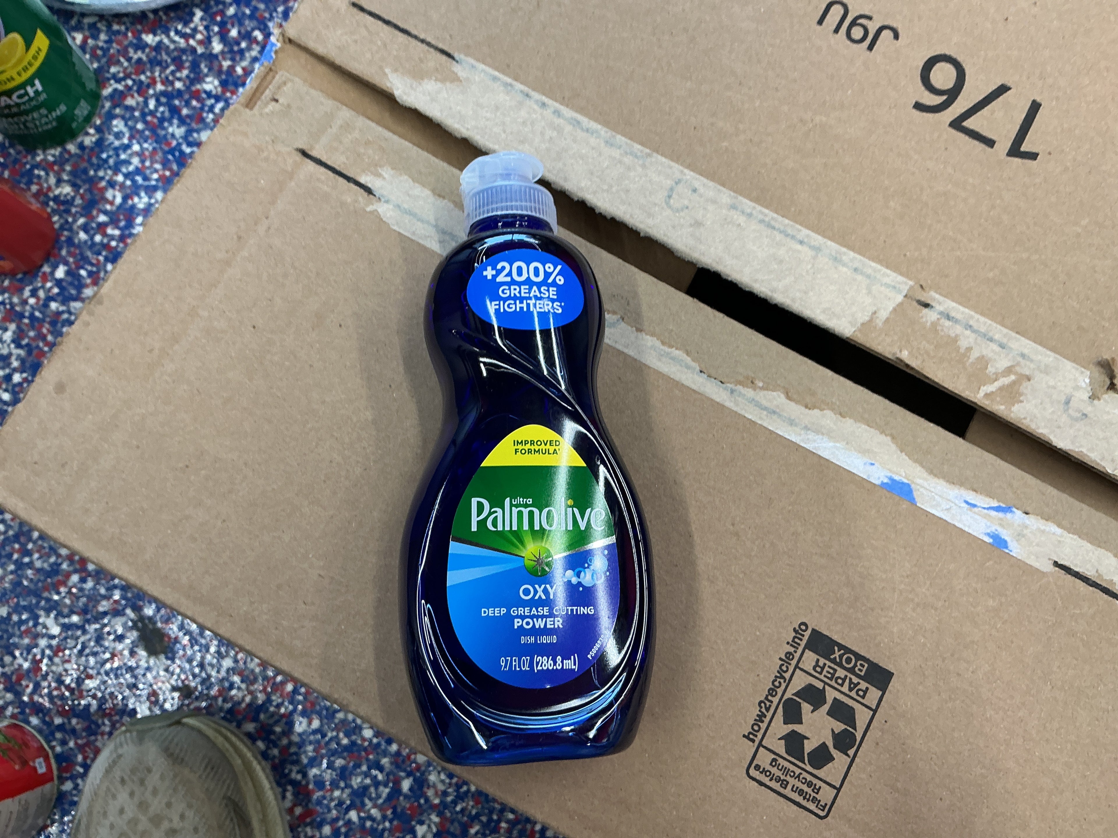 Palm dish soap