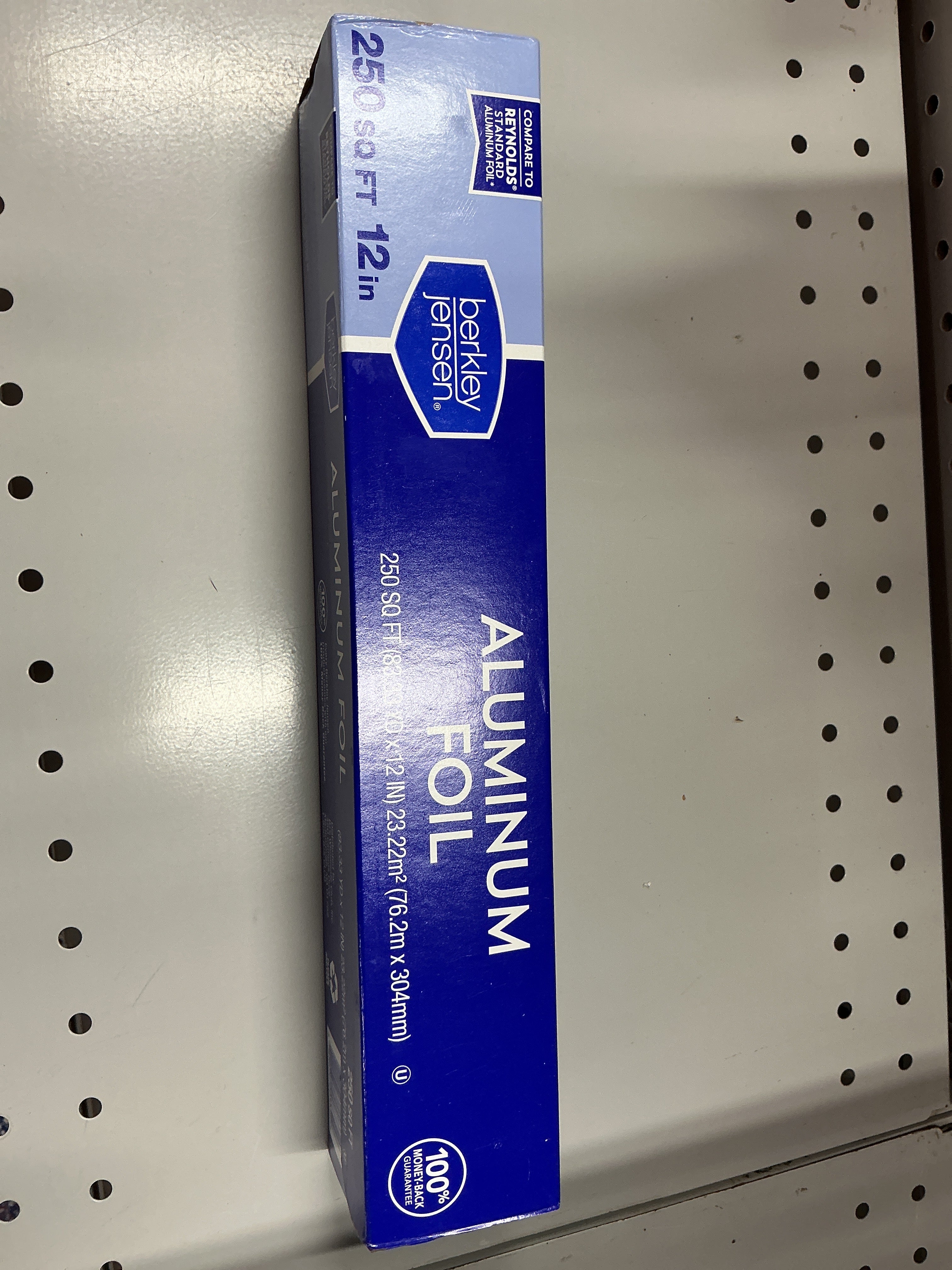 Bj 12in aluminum foil