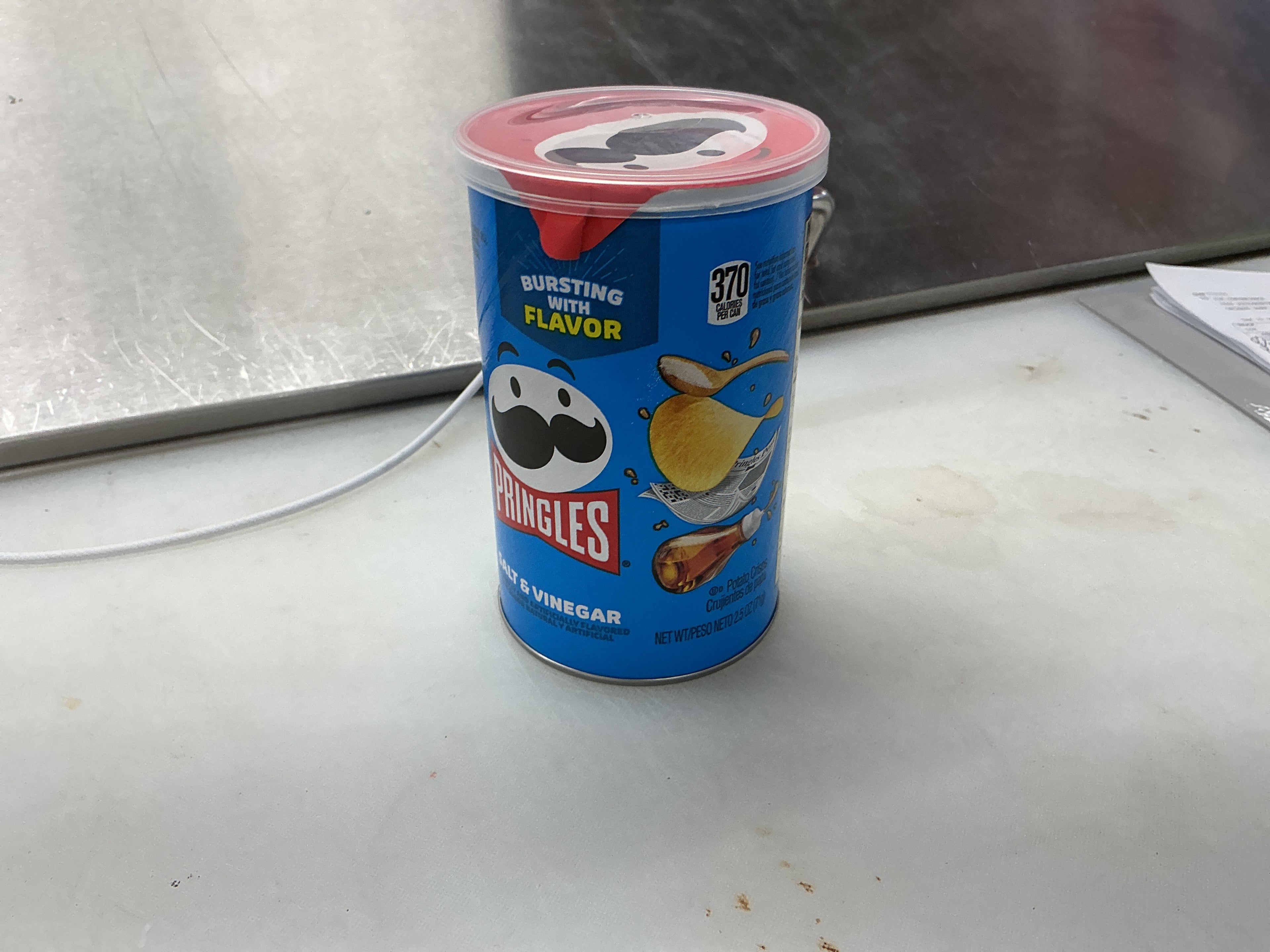 Pringle’s Grab n Go Salt and Vinegar Lg