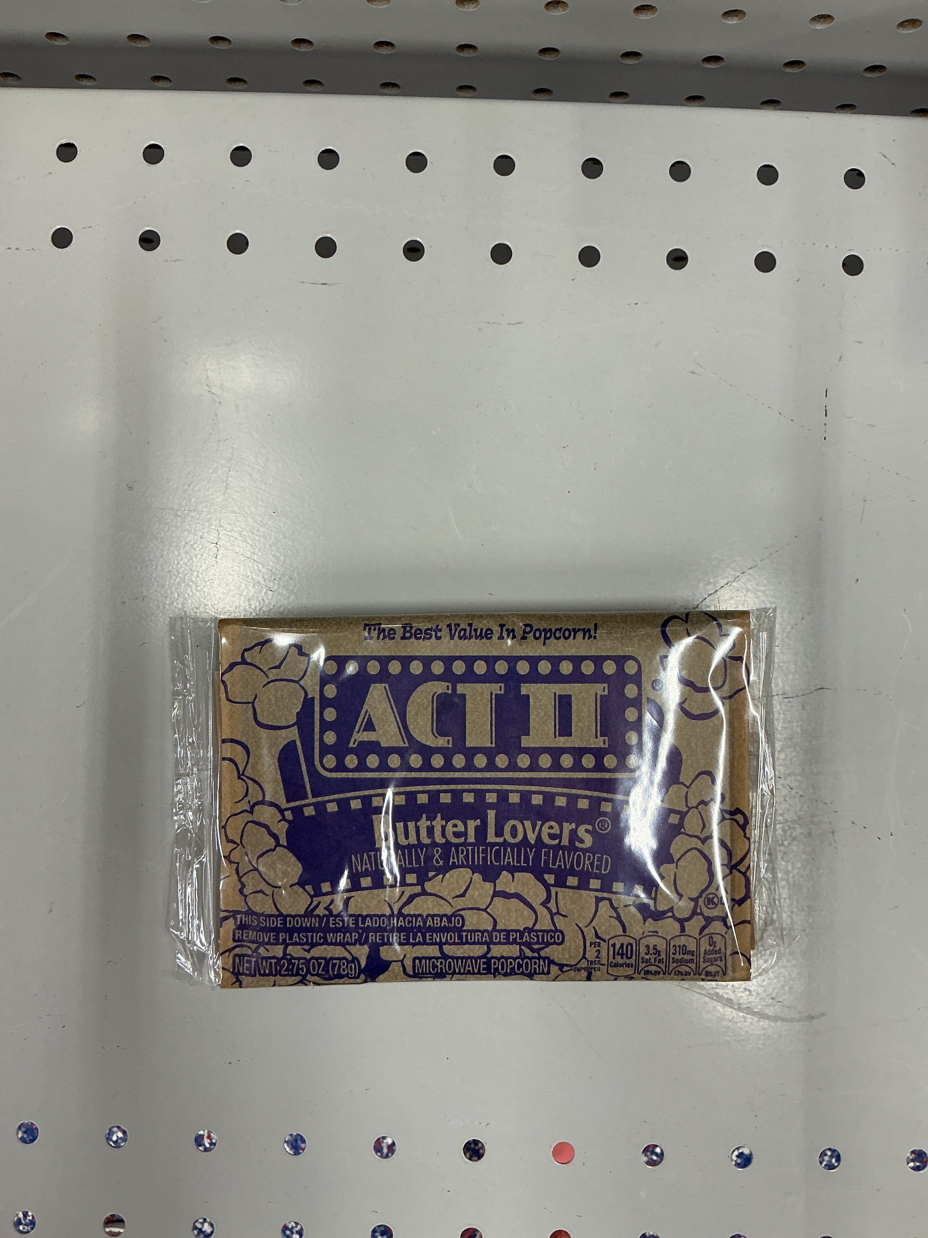 Act II Popcorn Butter Lovers