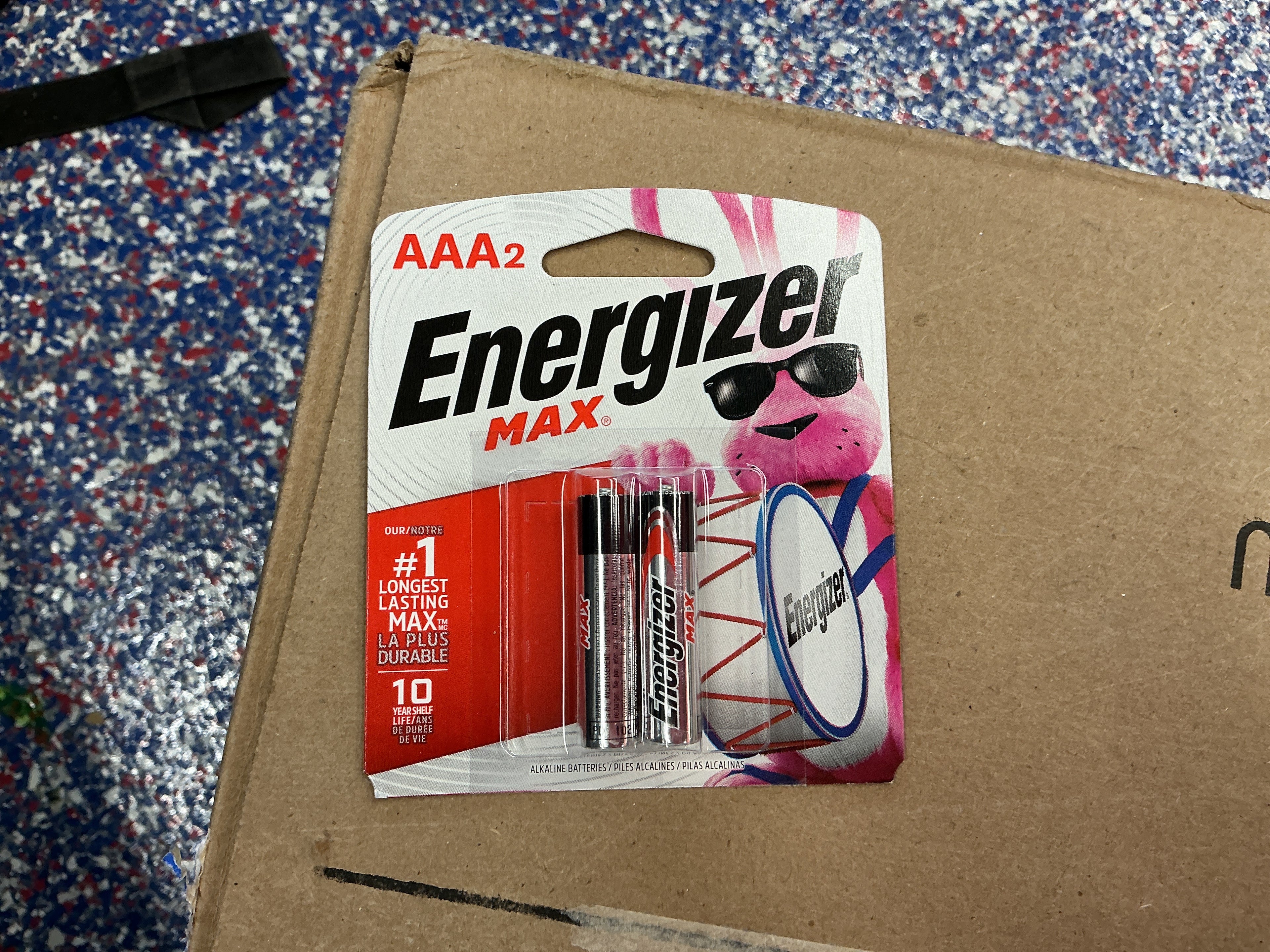 Energizer AAA batteries