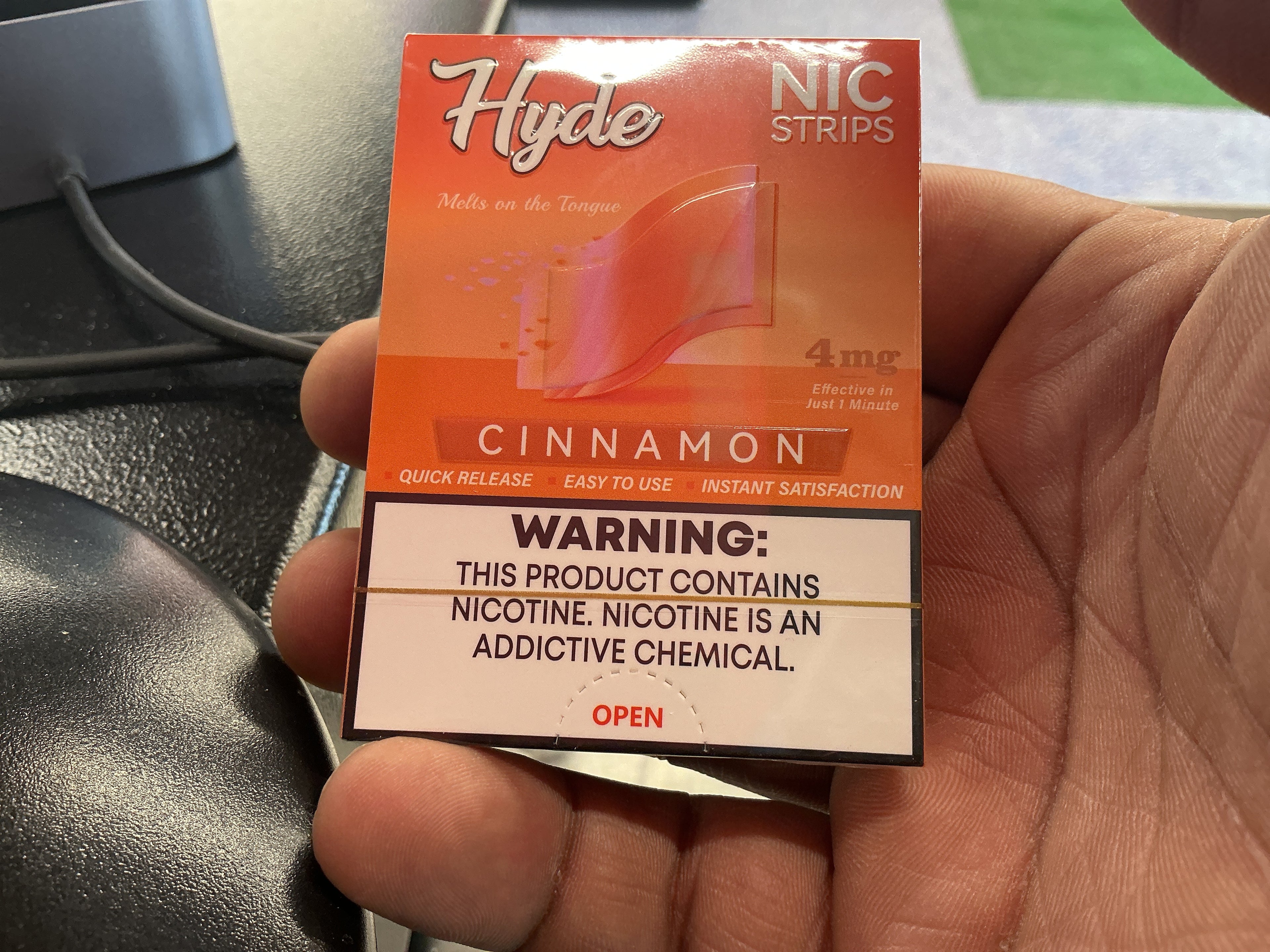 Hyde NIC Strips Cinnamon