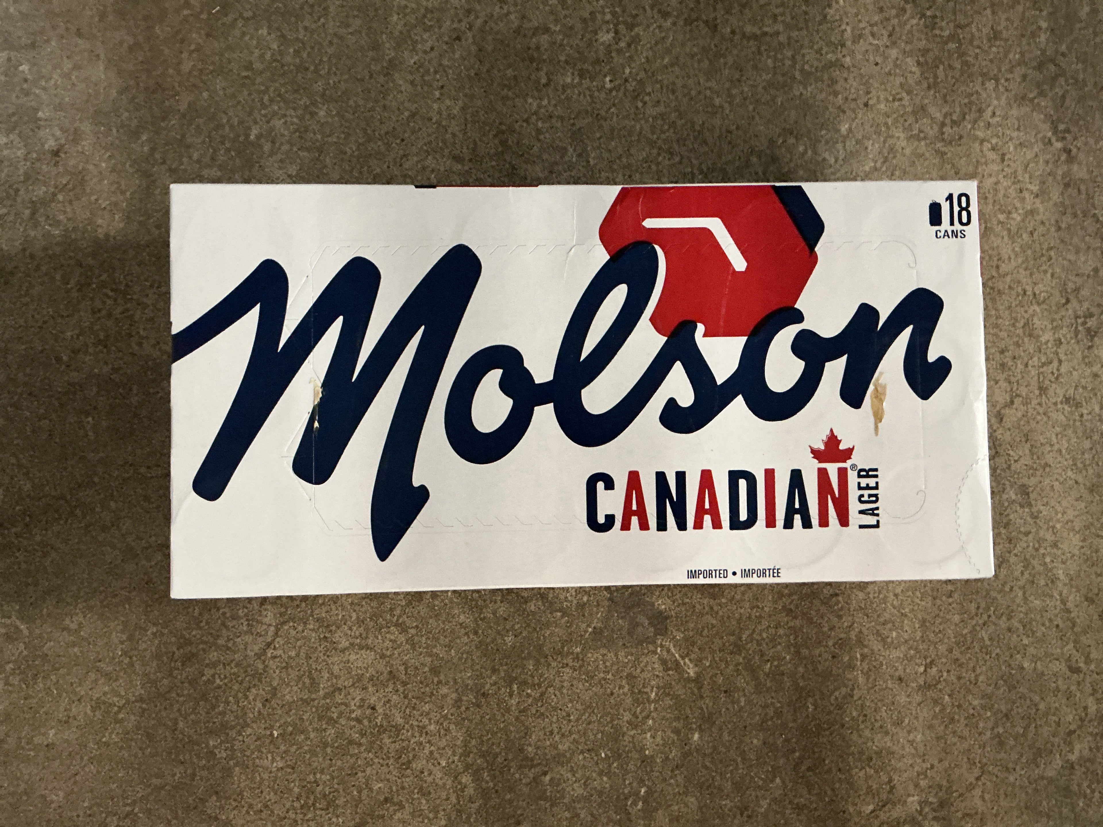 Molson 18pk 12oz