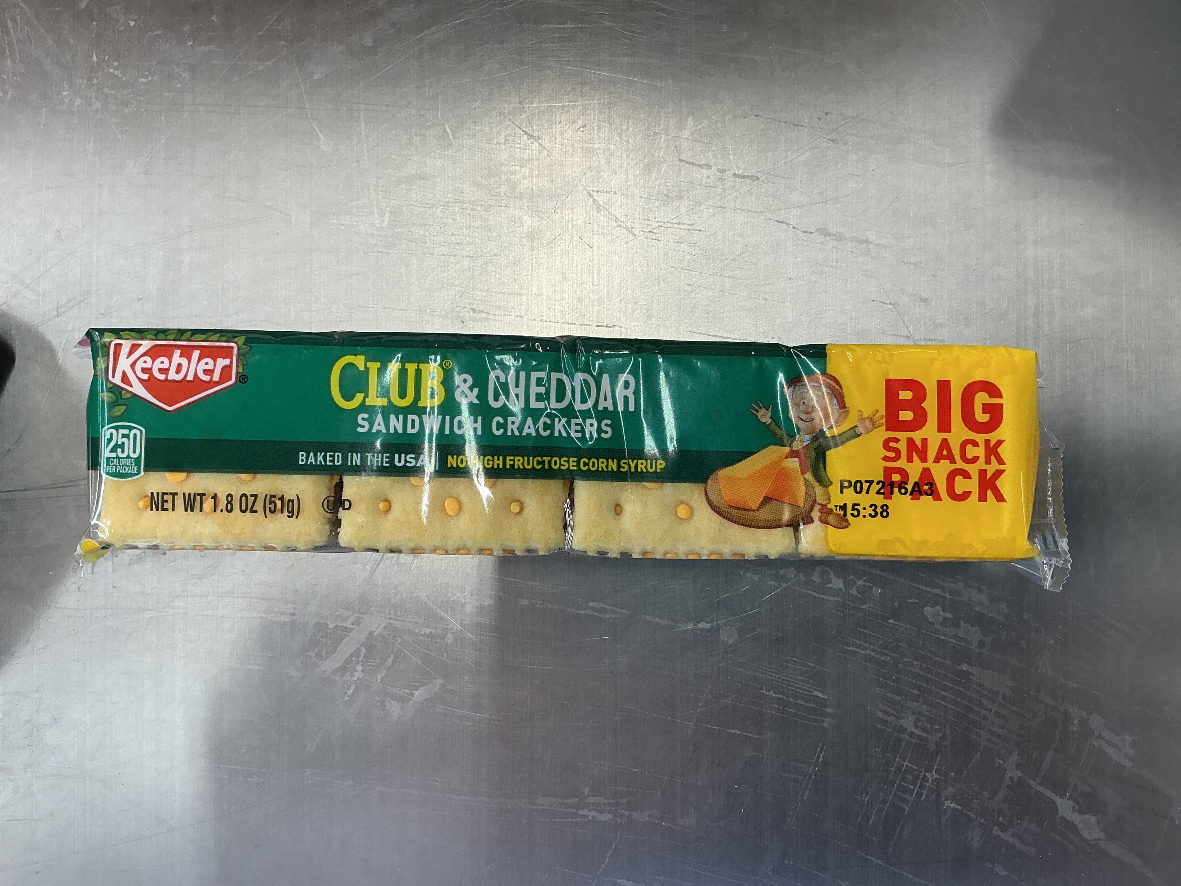 Keebler CRCKR CLUB W/CHED