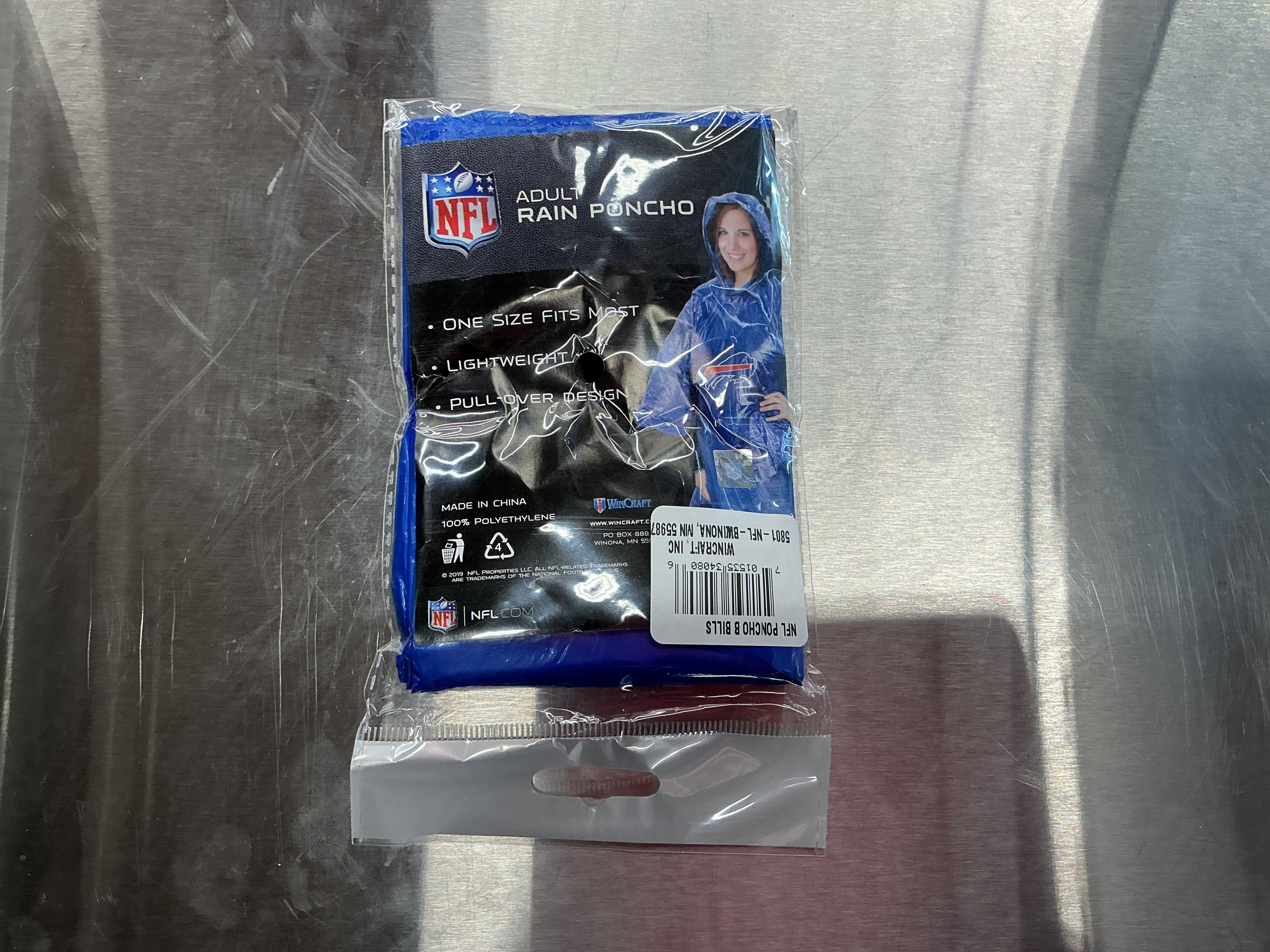 Bills Adult Poncho