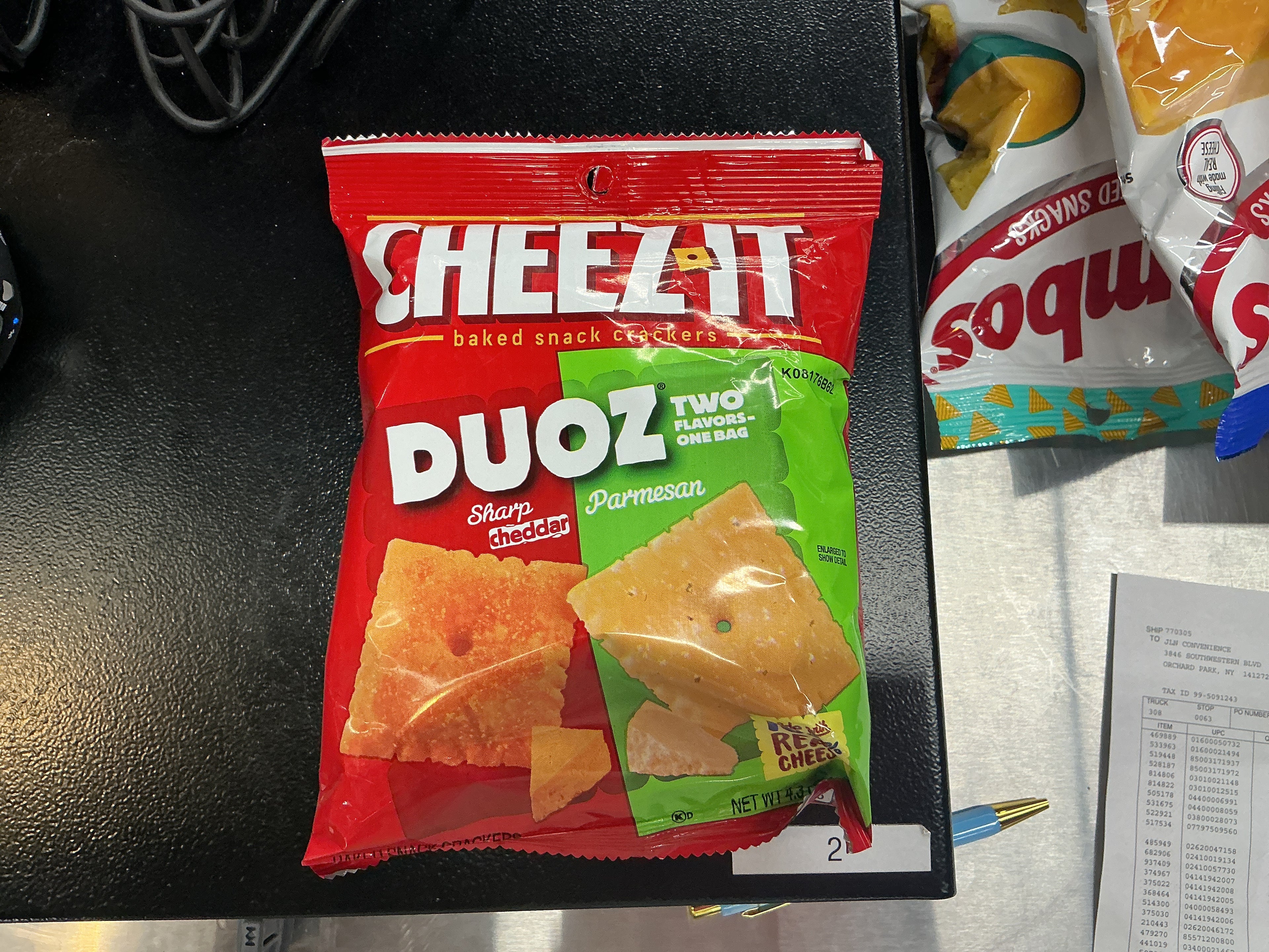 Cheez it Duoz Cheddar Parmesan