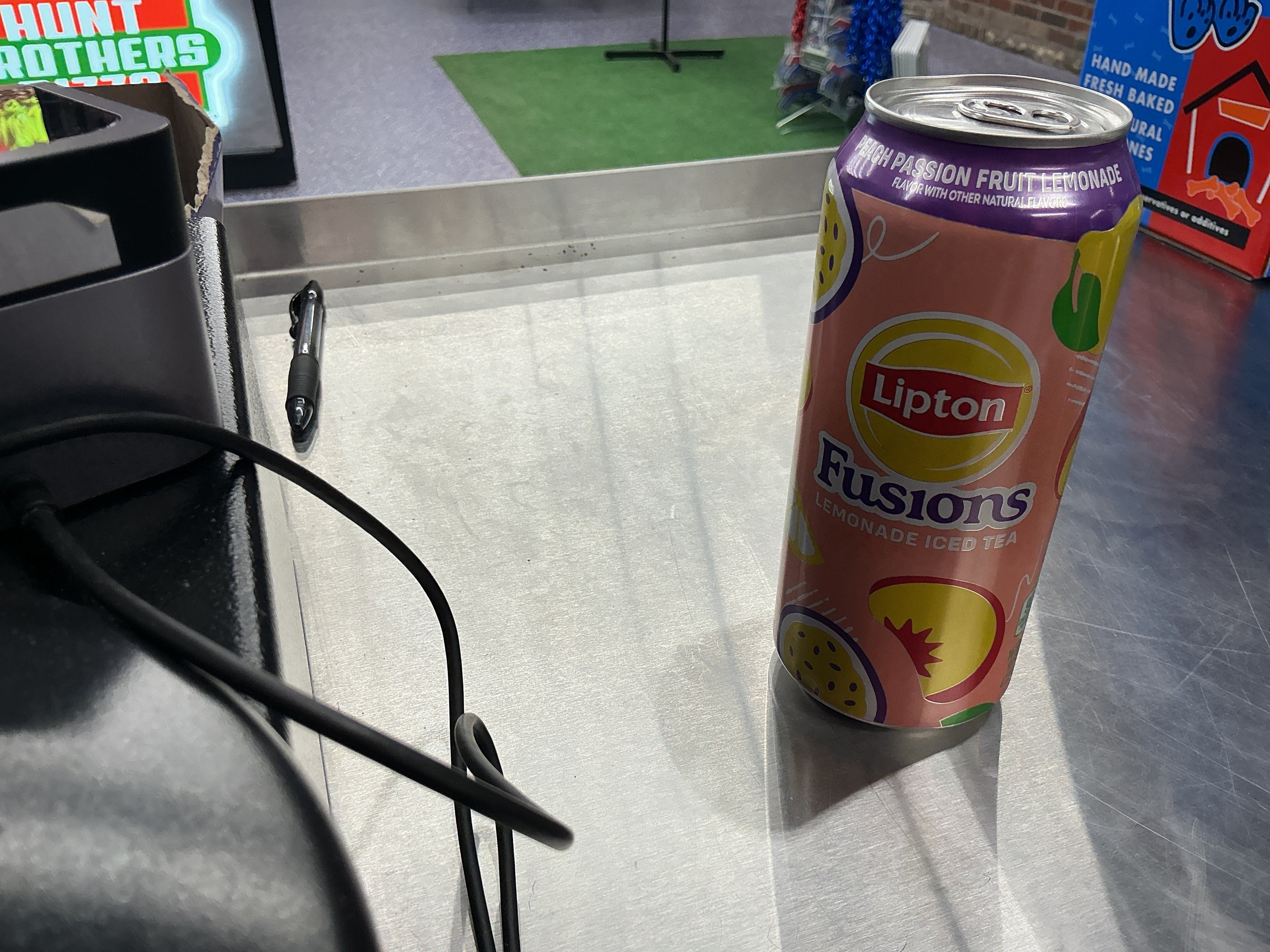 Lipton fusion peach passion lemonade