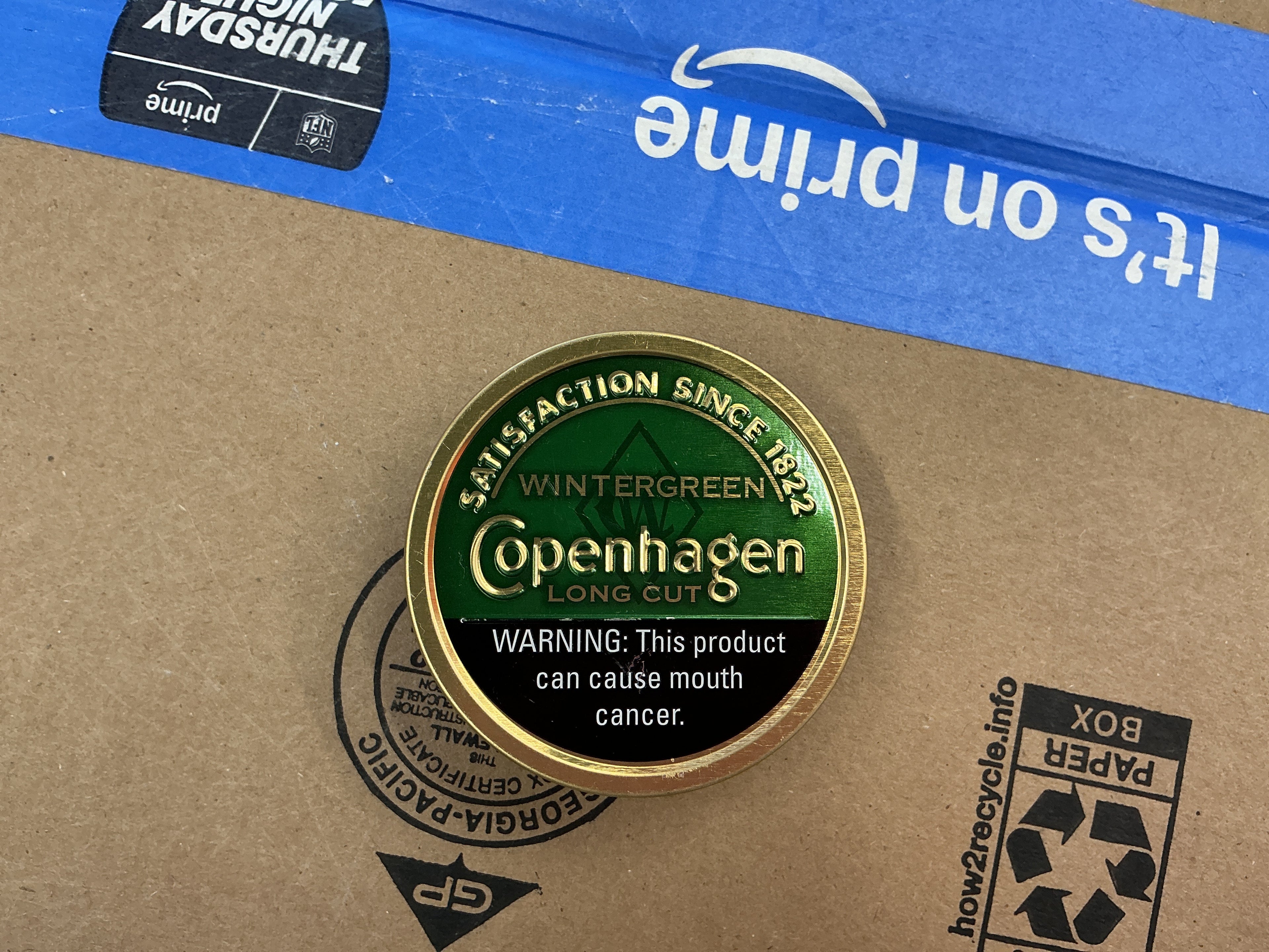Copenhagen long cut wintergreen