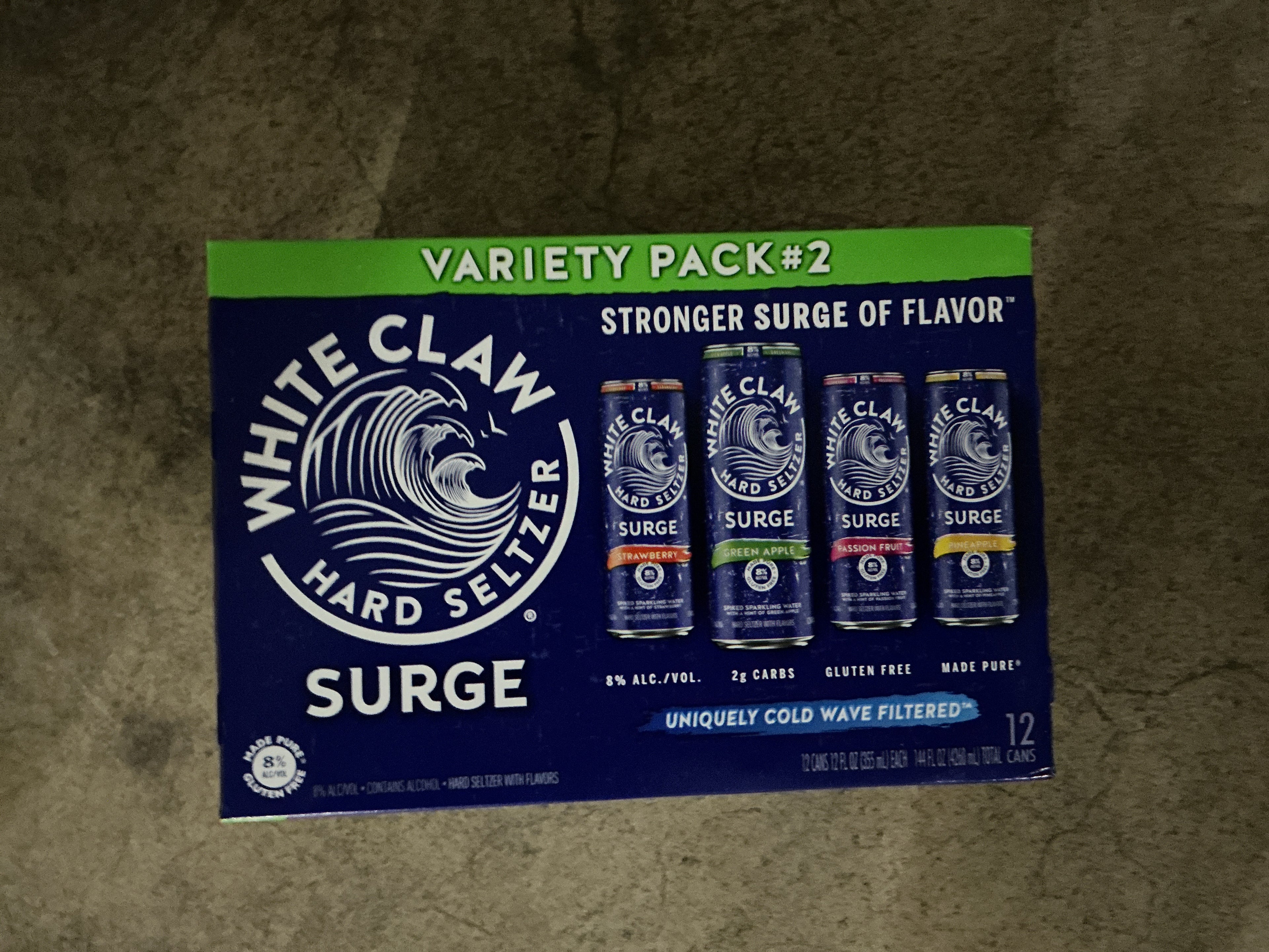 White Claw Surge Variety #2 12pk 12oz