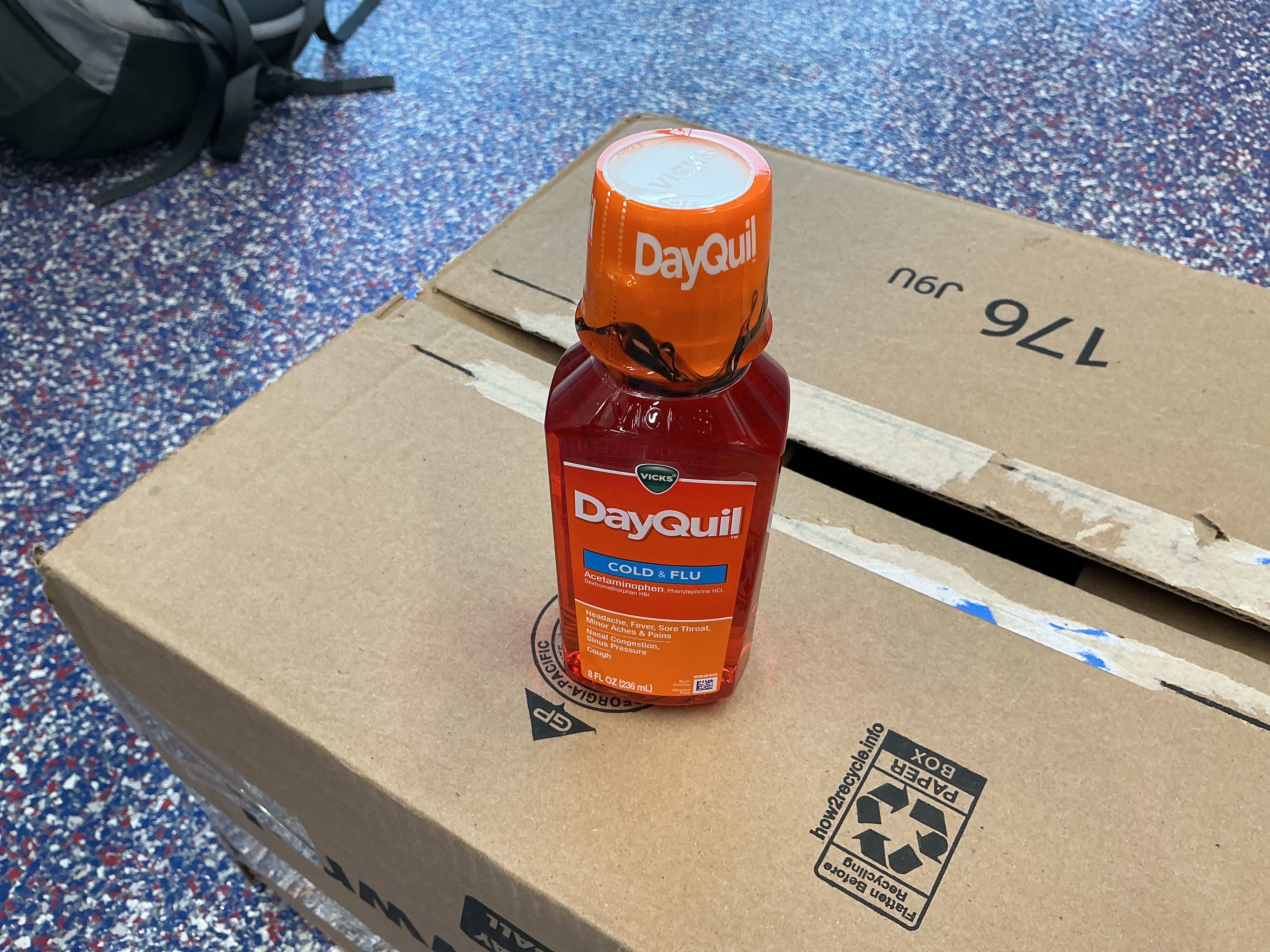 DayQuil liquid cold/flu 8oz 1 ea