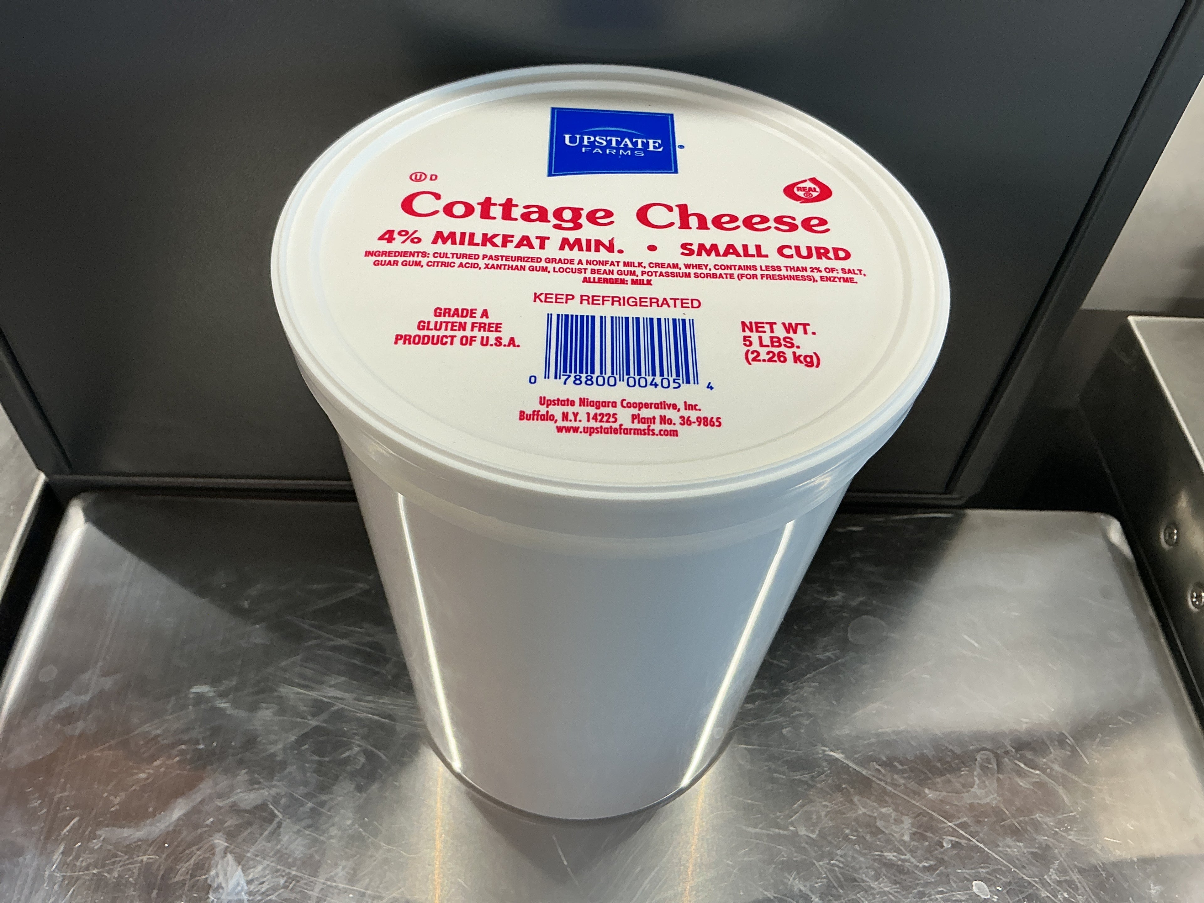 Upstate Farms Cottage Cheese 5lbs