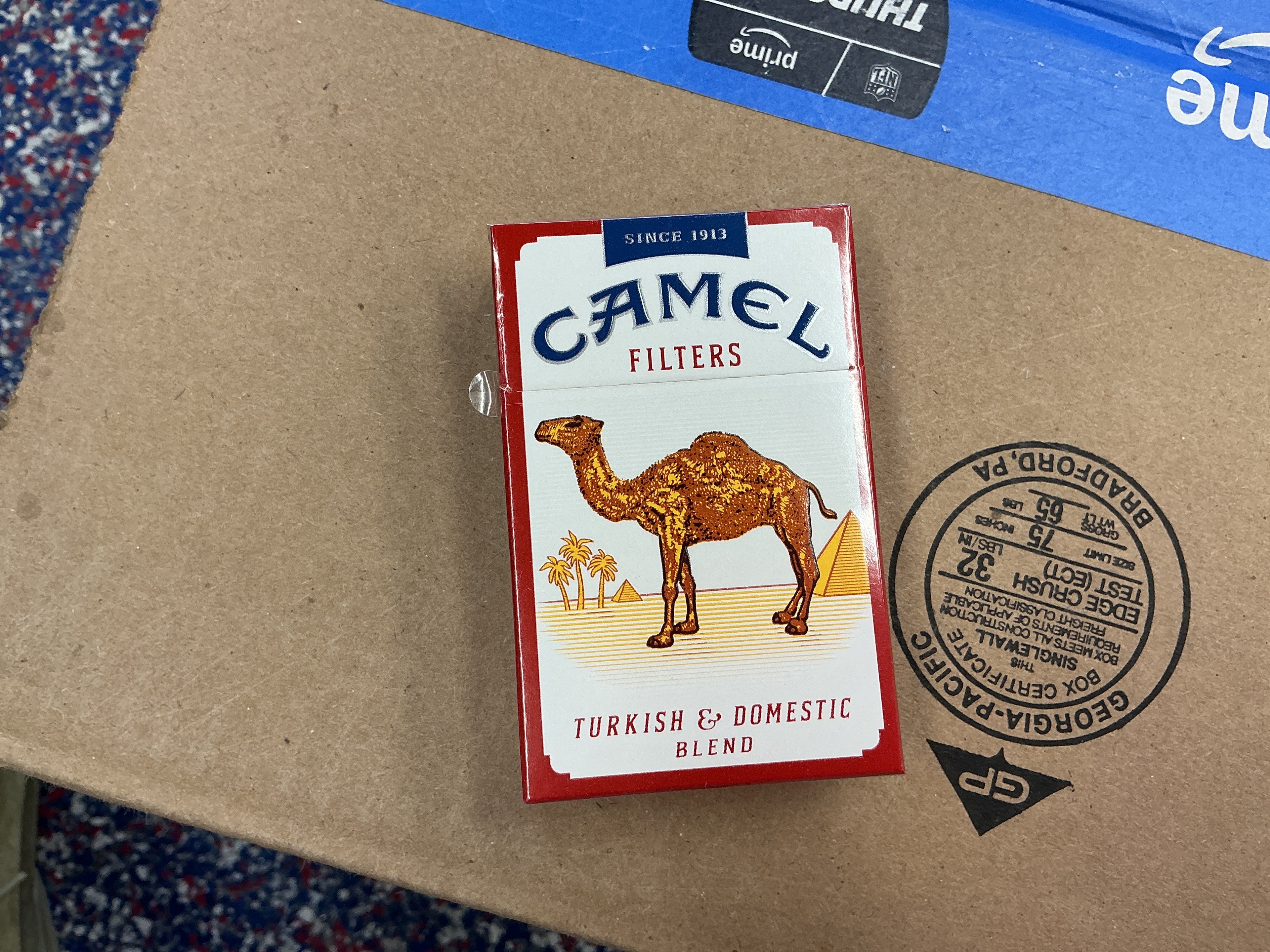 Camel Reg 85 Box Red
