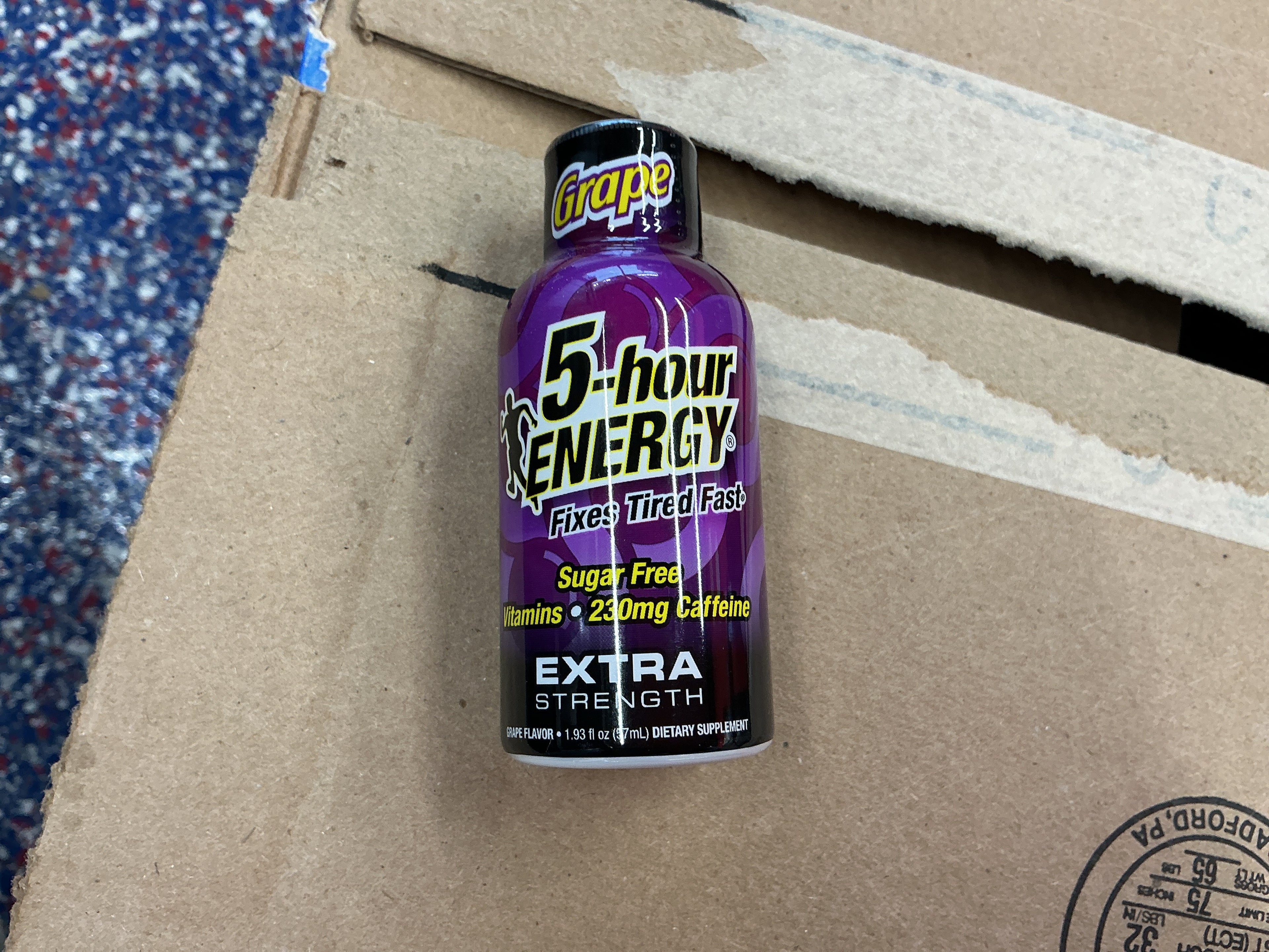 5-hour Energy Shot Extra Strength Grape
