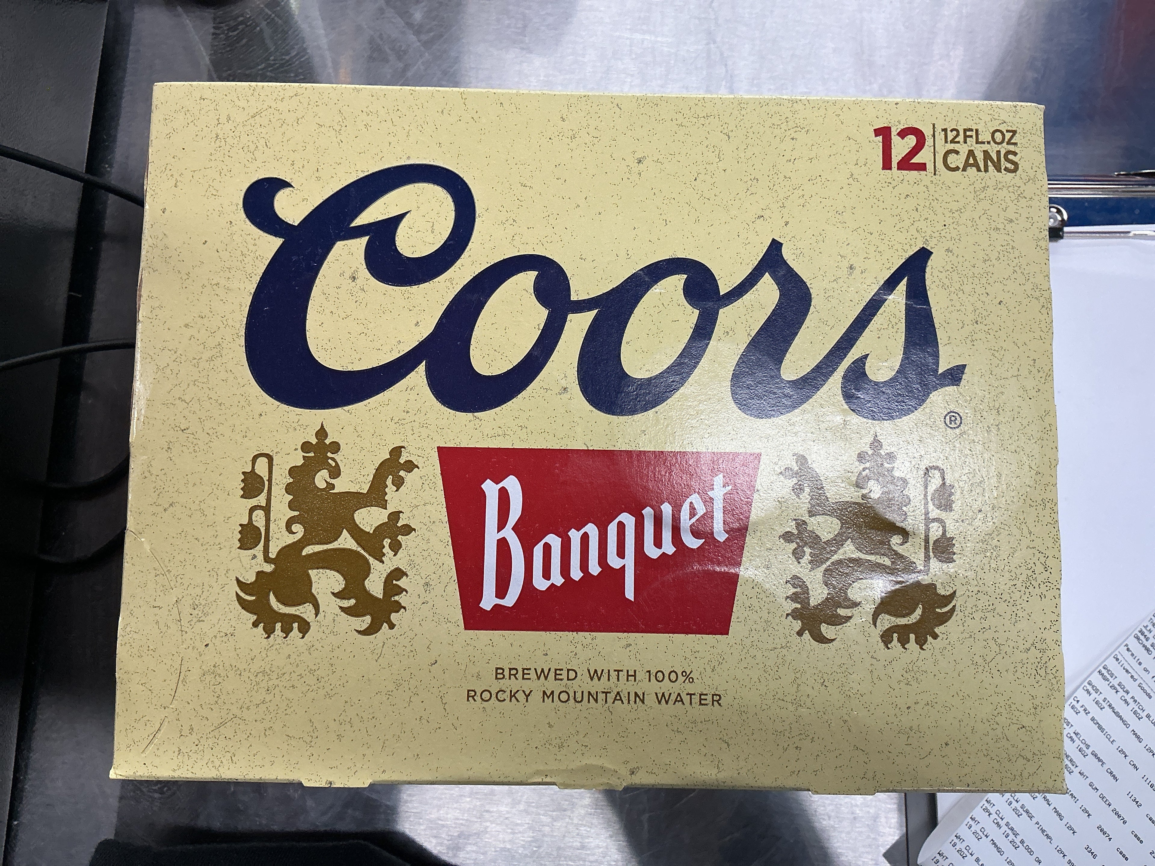 Coors banquet 12cn/12oz
