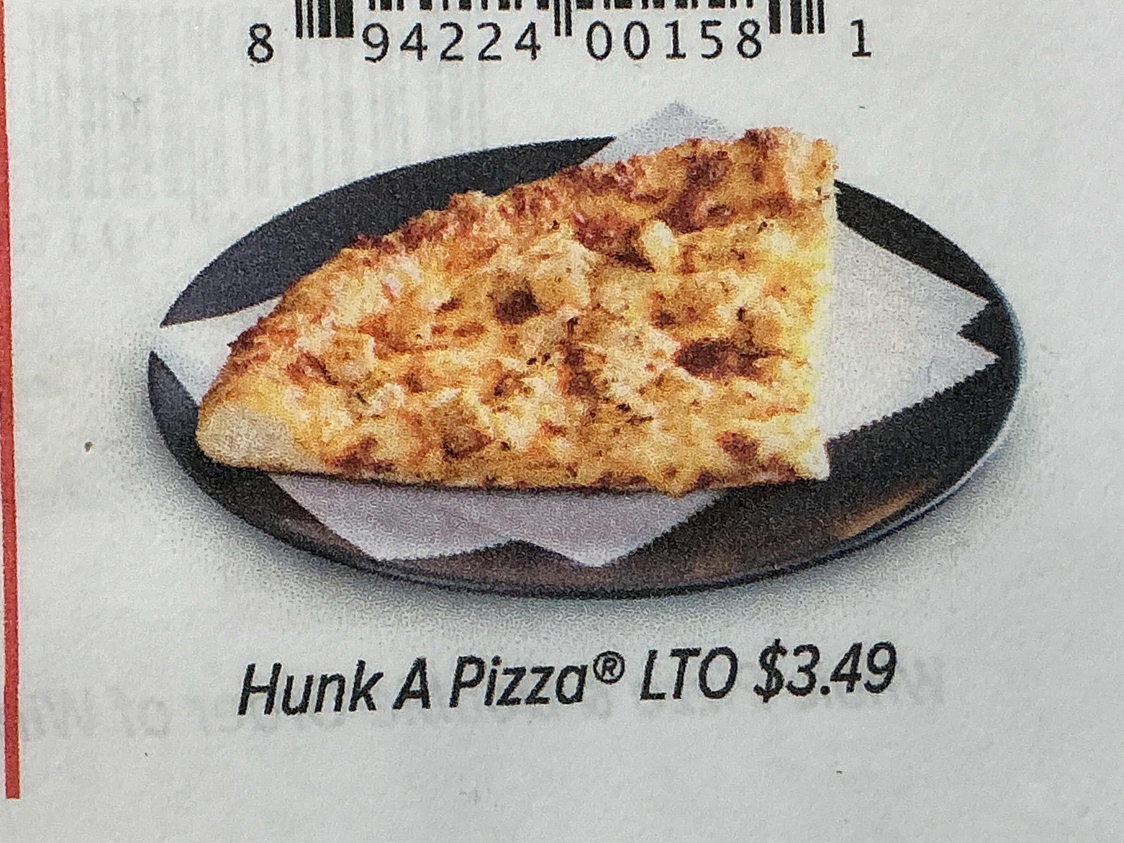 Hunk A Pizza LTO