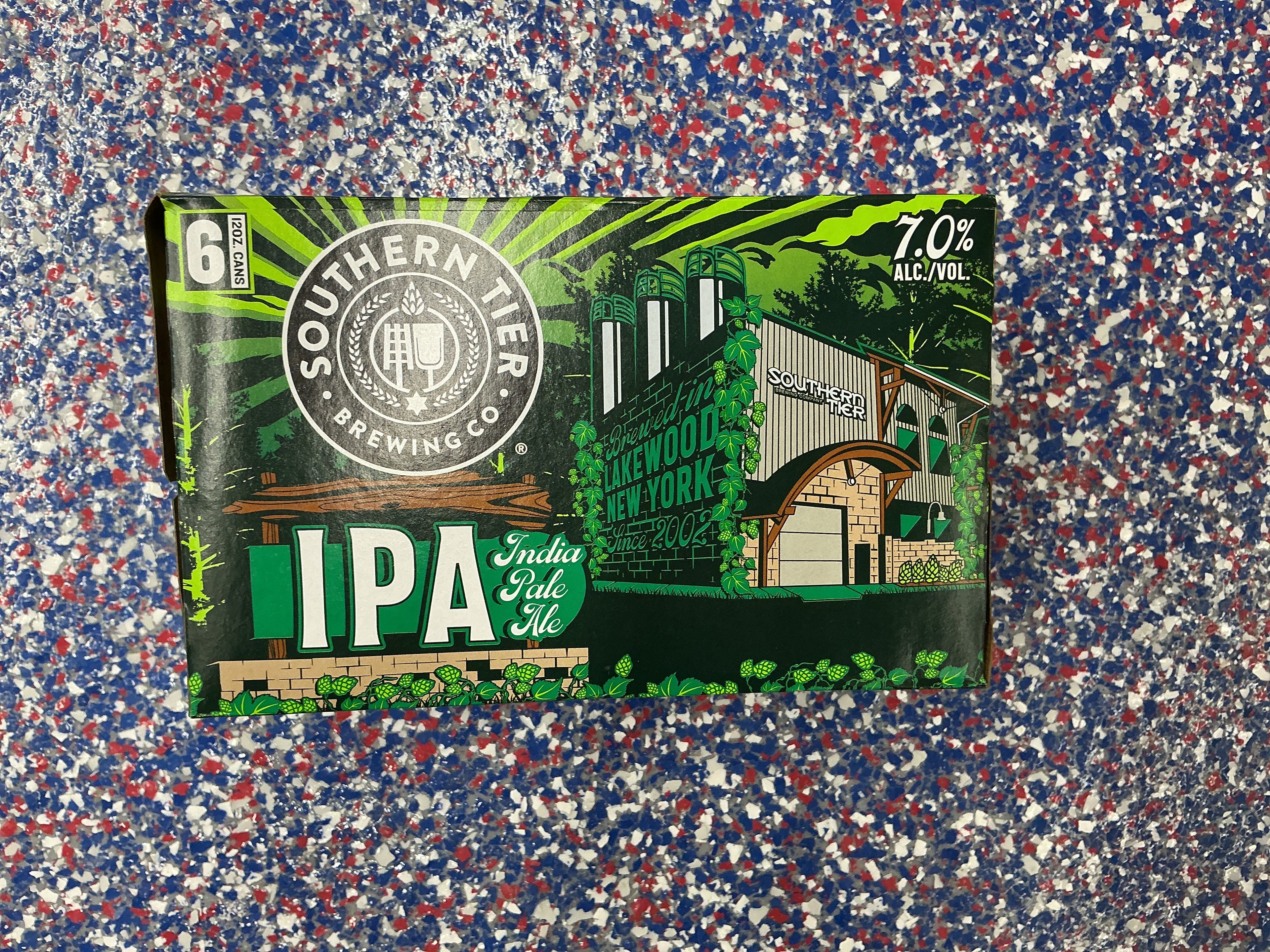 Southern tier 2x 4/6 ipa can