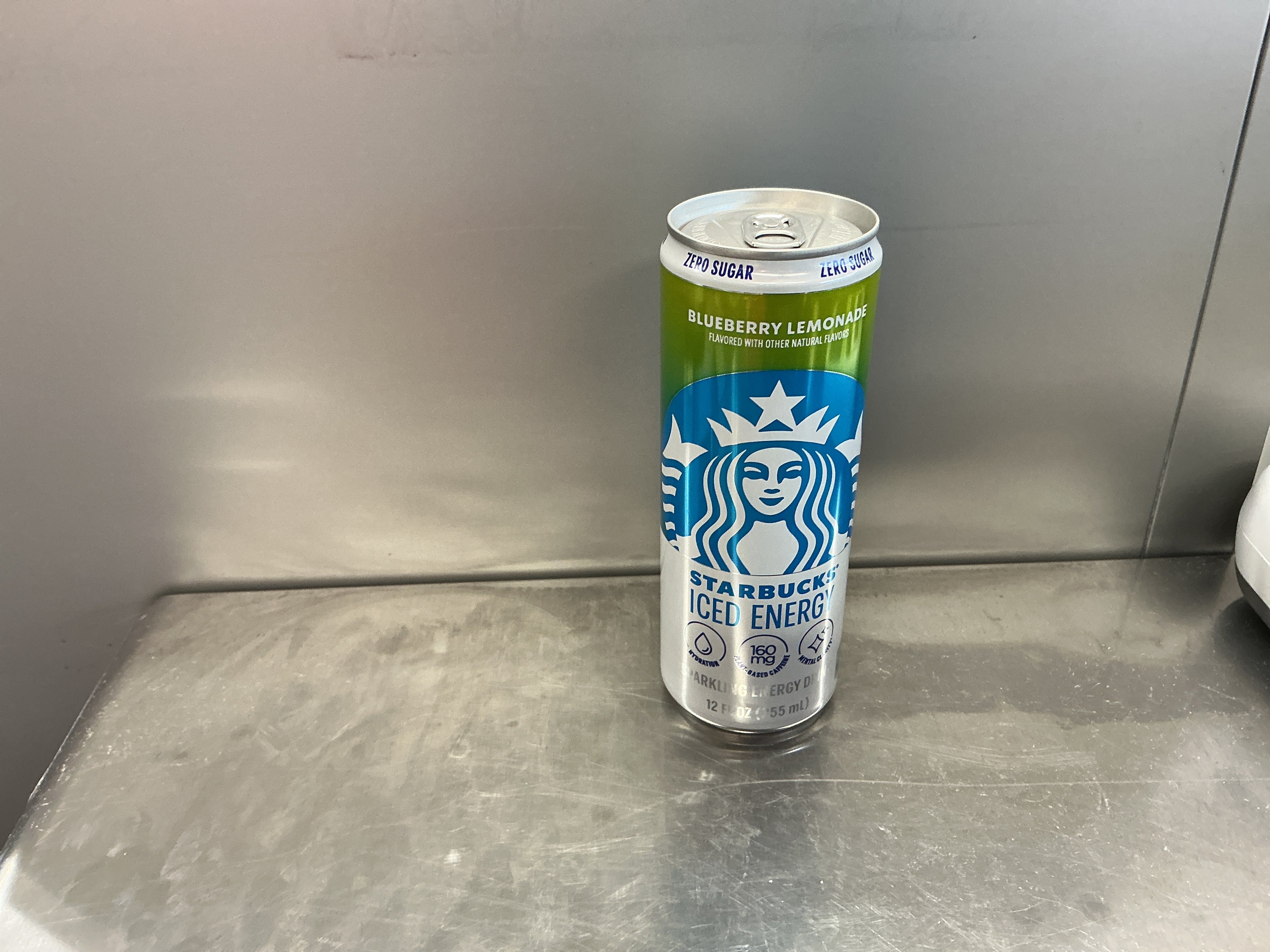 Starbucks’ iced energy blueberry lemonade 12oz