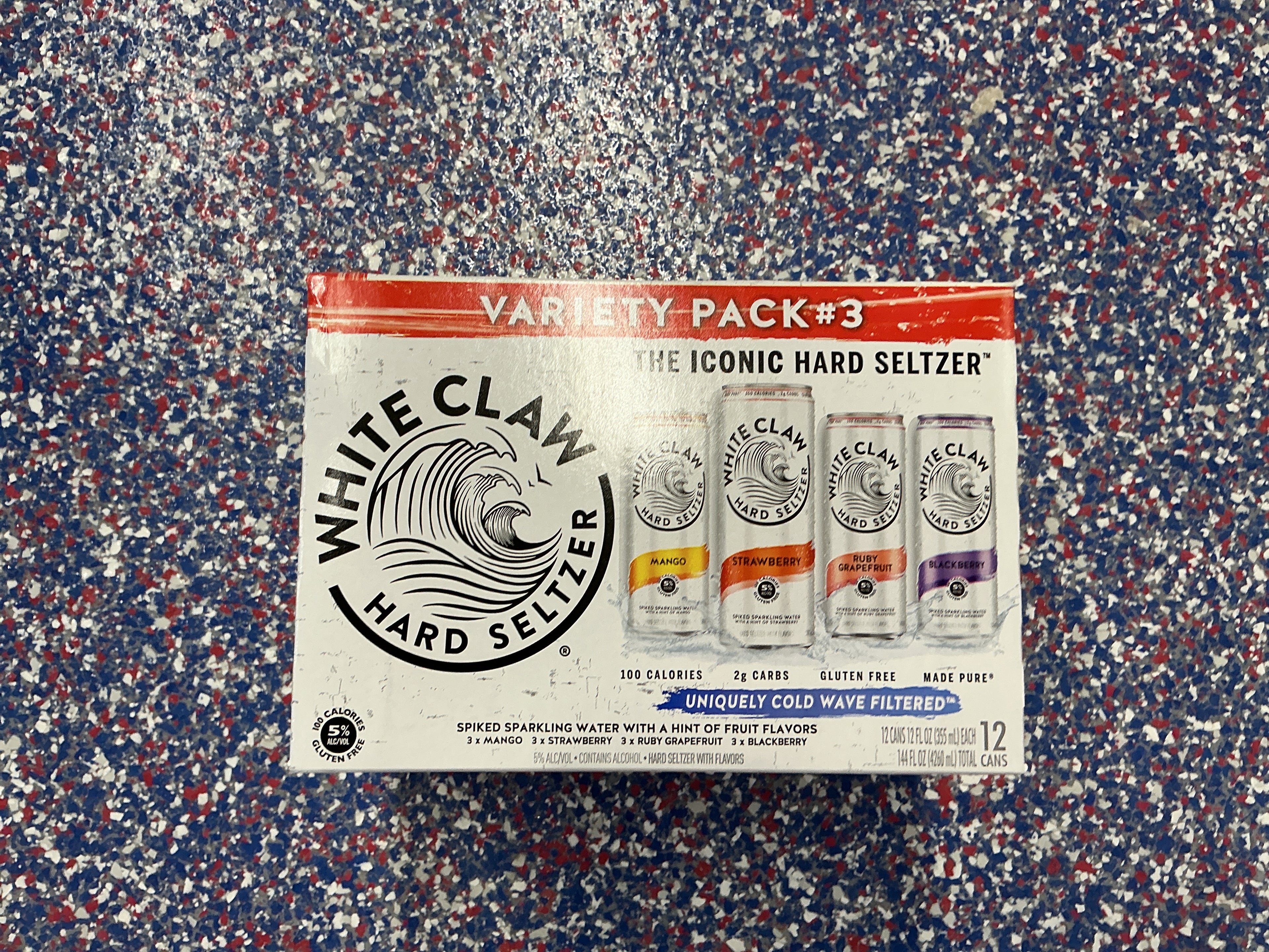 White Claw Variety #3 12pk 12oz