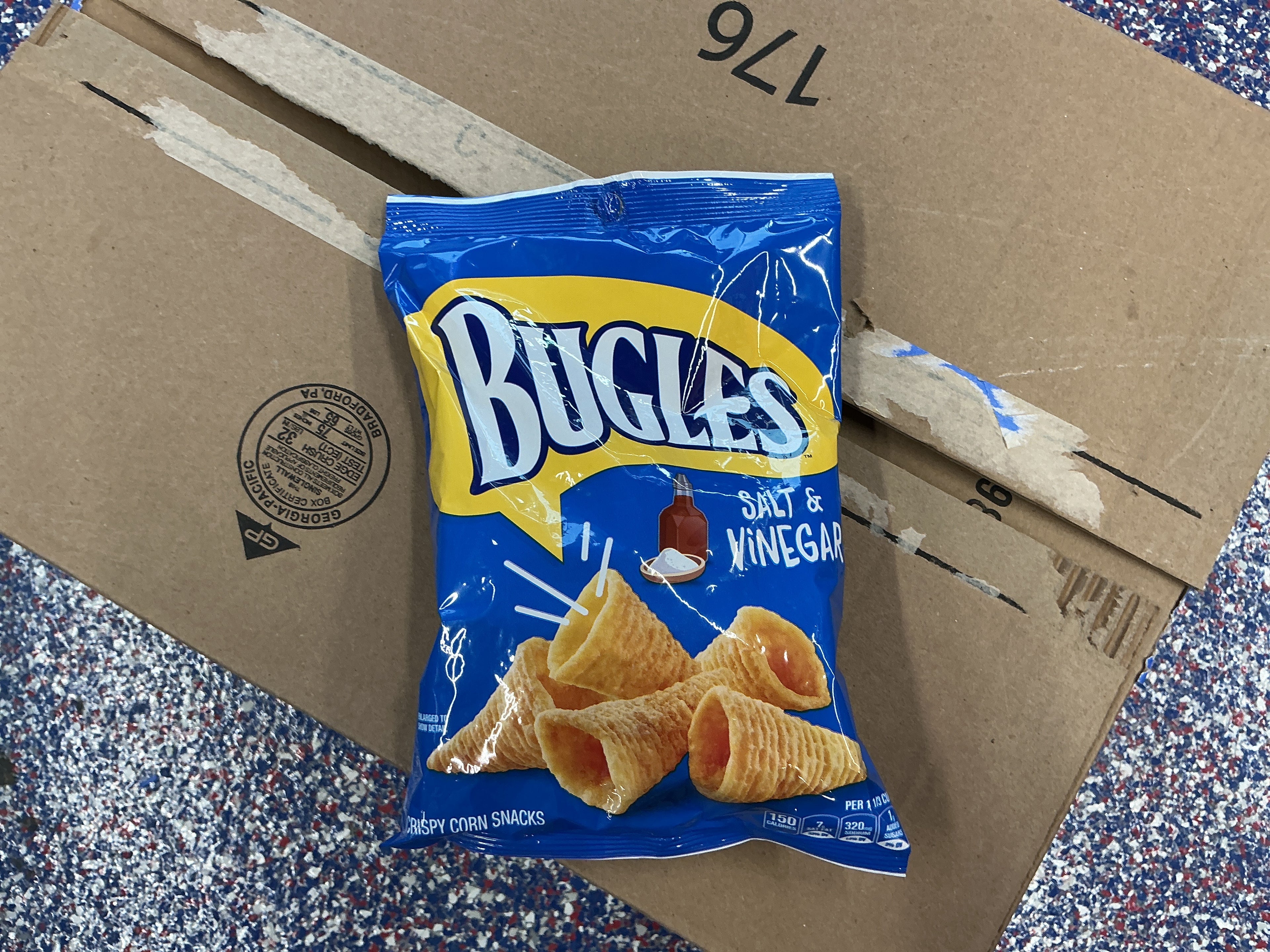 Bugles Salt and Vinegar 3oz