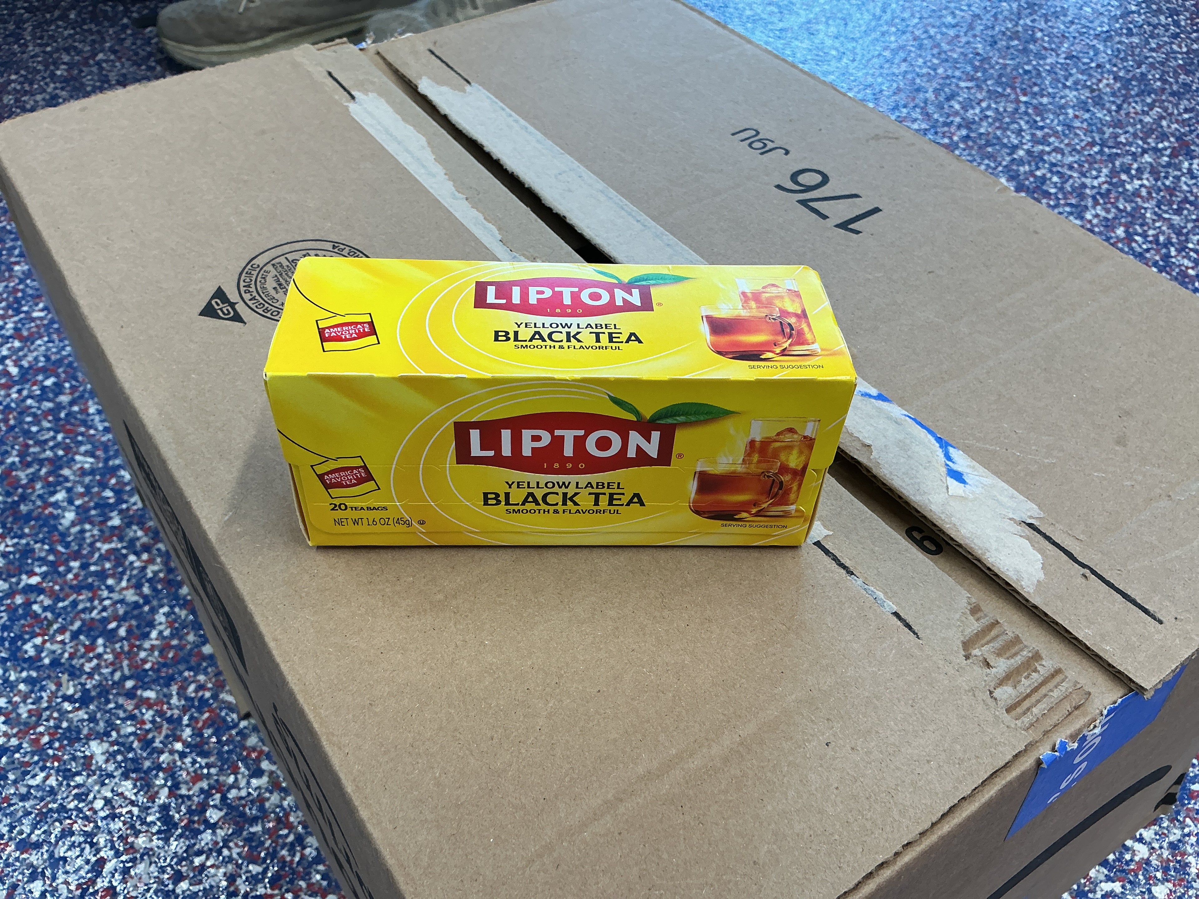 Lipton black tea bags