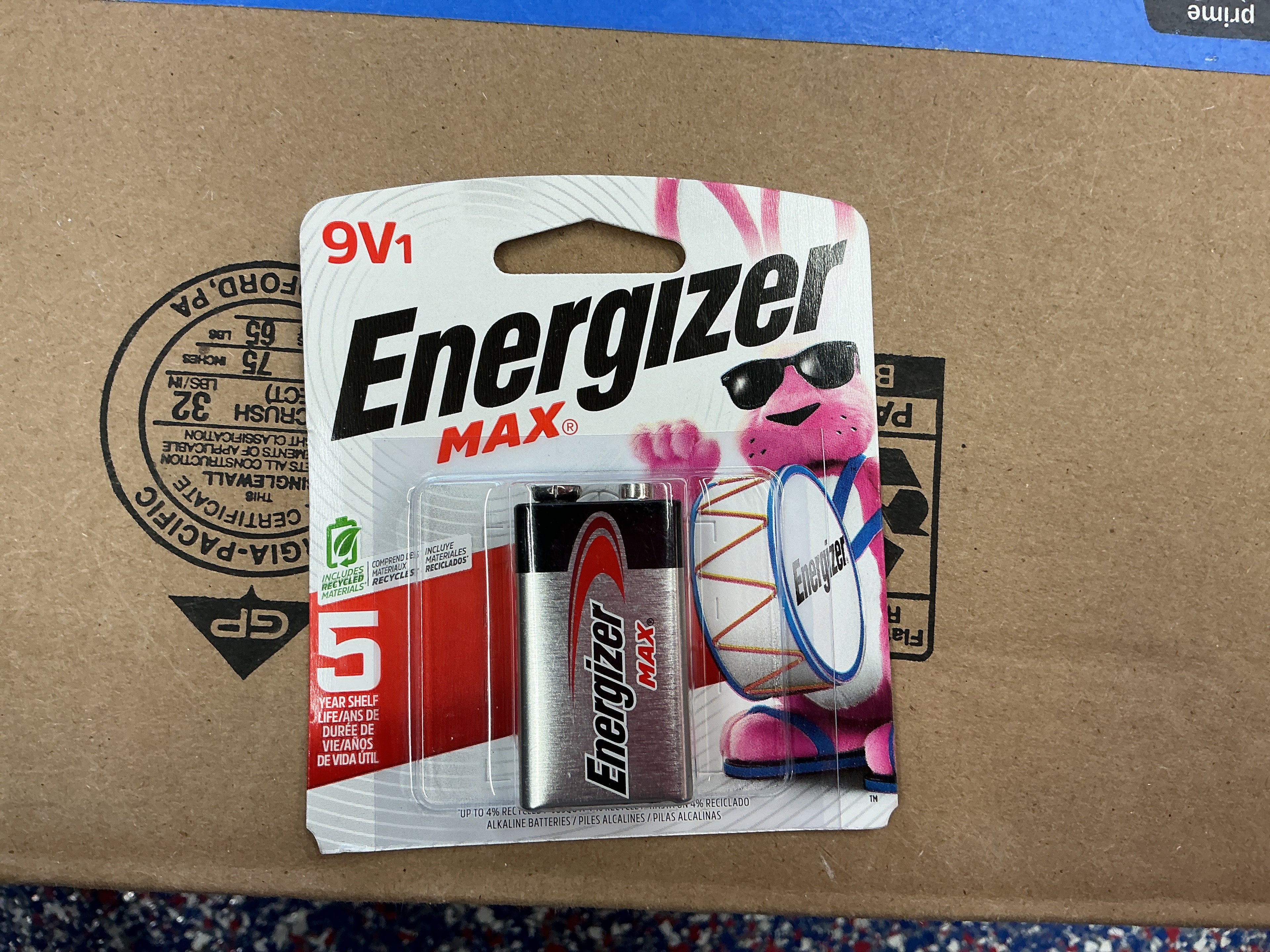 Energizer 9v battery