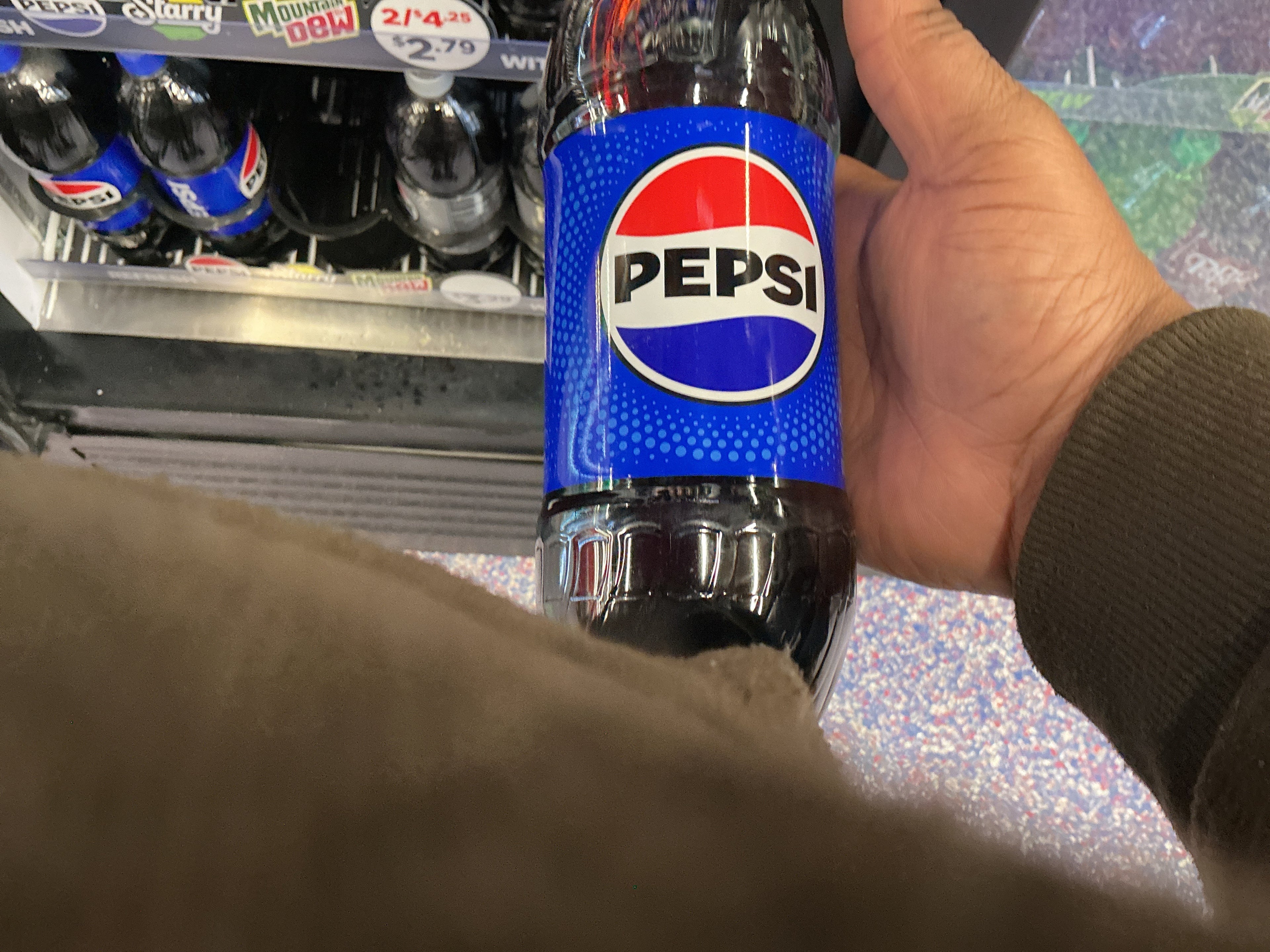 Pepsi 1 liter bottle