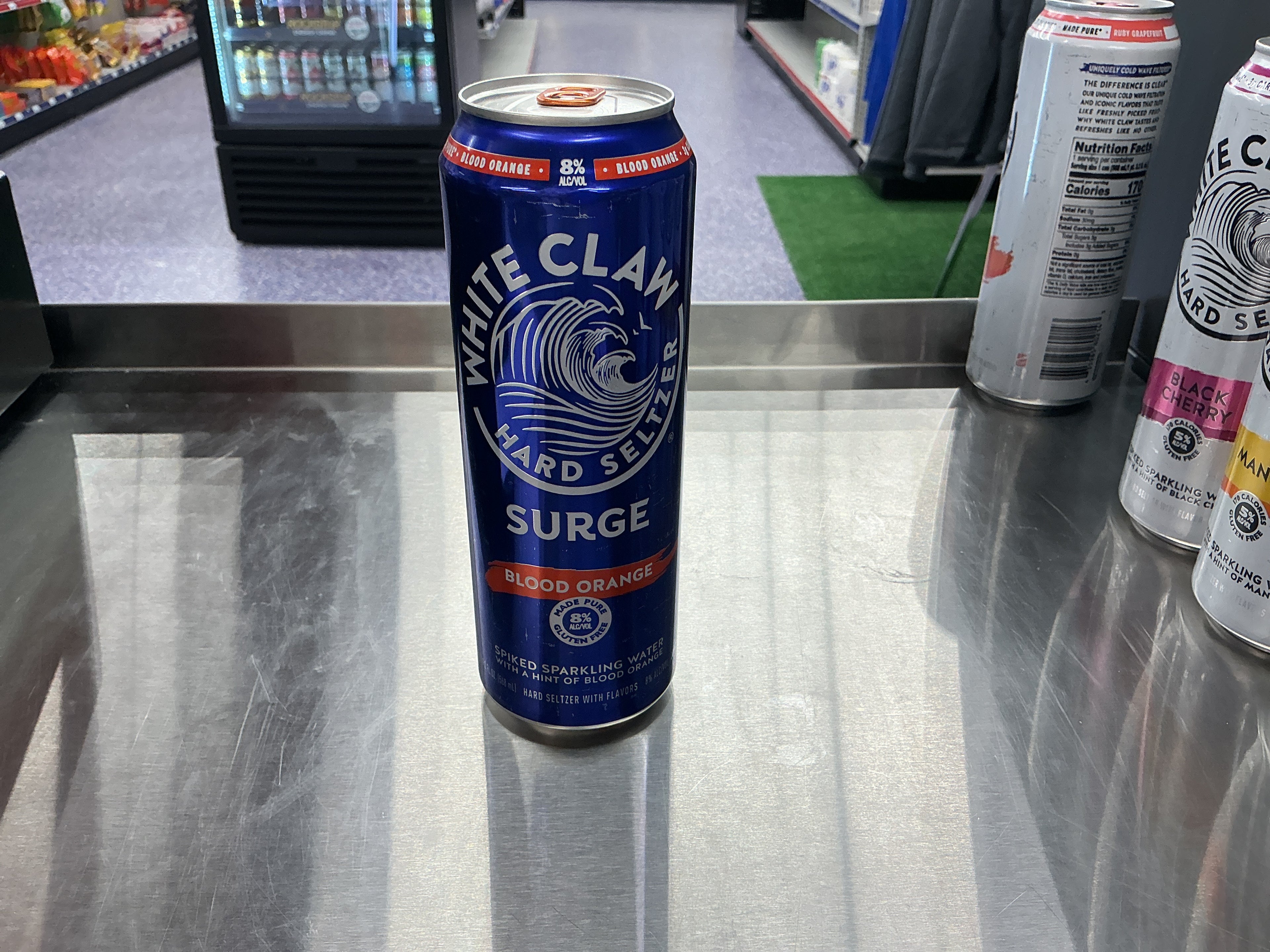 White Claw Surge Blood Orange 19oz