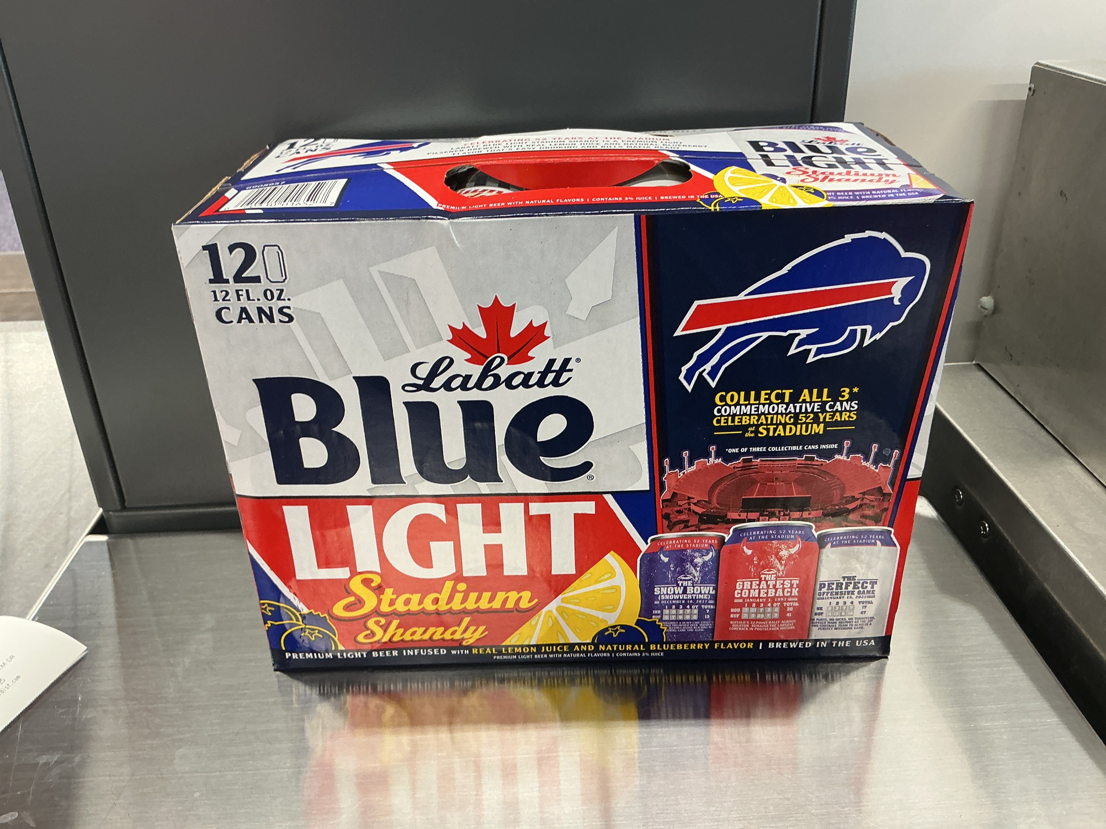 Labatt Blue Light Staduim Shandy