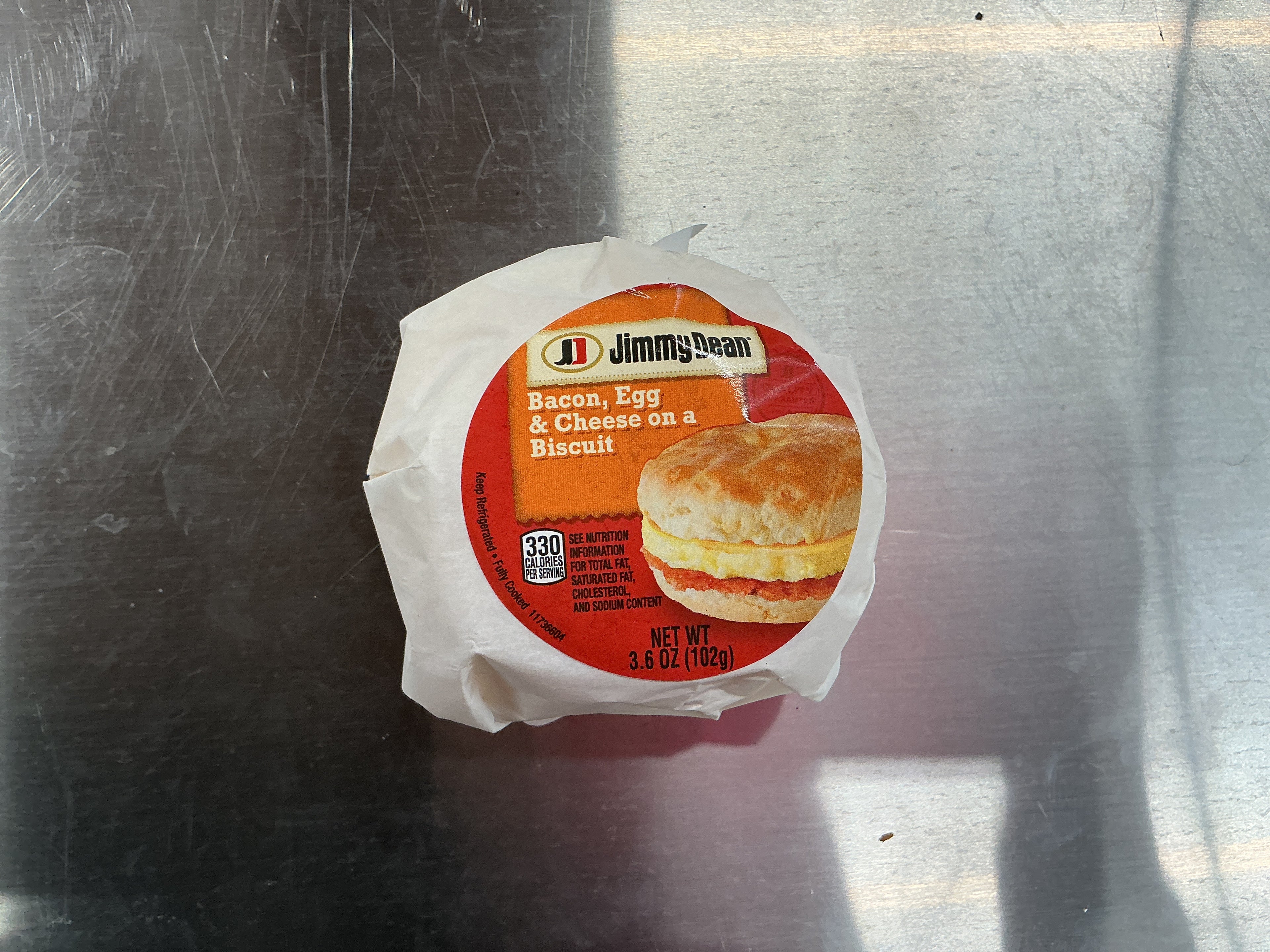 Jimmy Dean Biscuit Bacon Egg and Cheese
