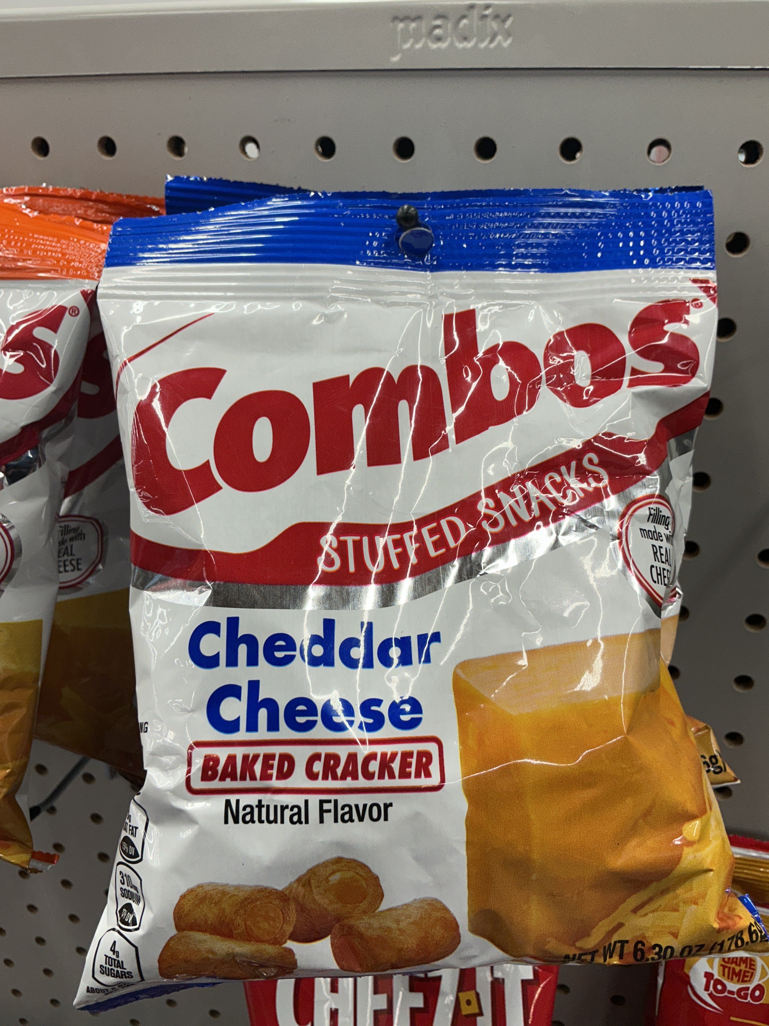 Combos Cheddar Cheese 6.3oz