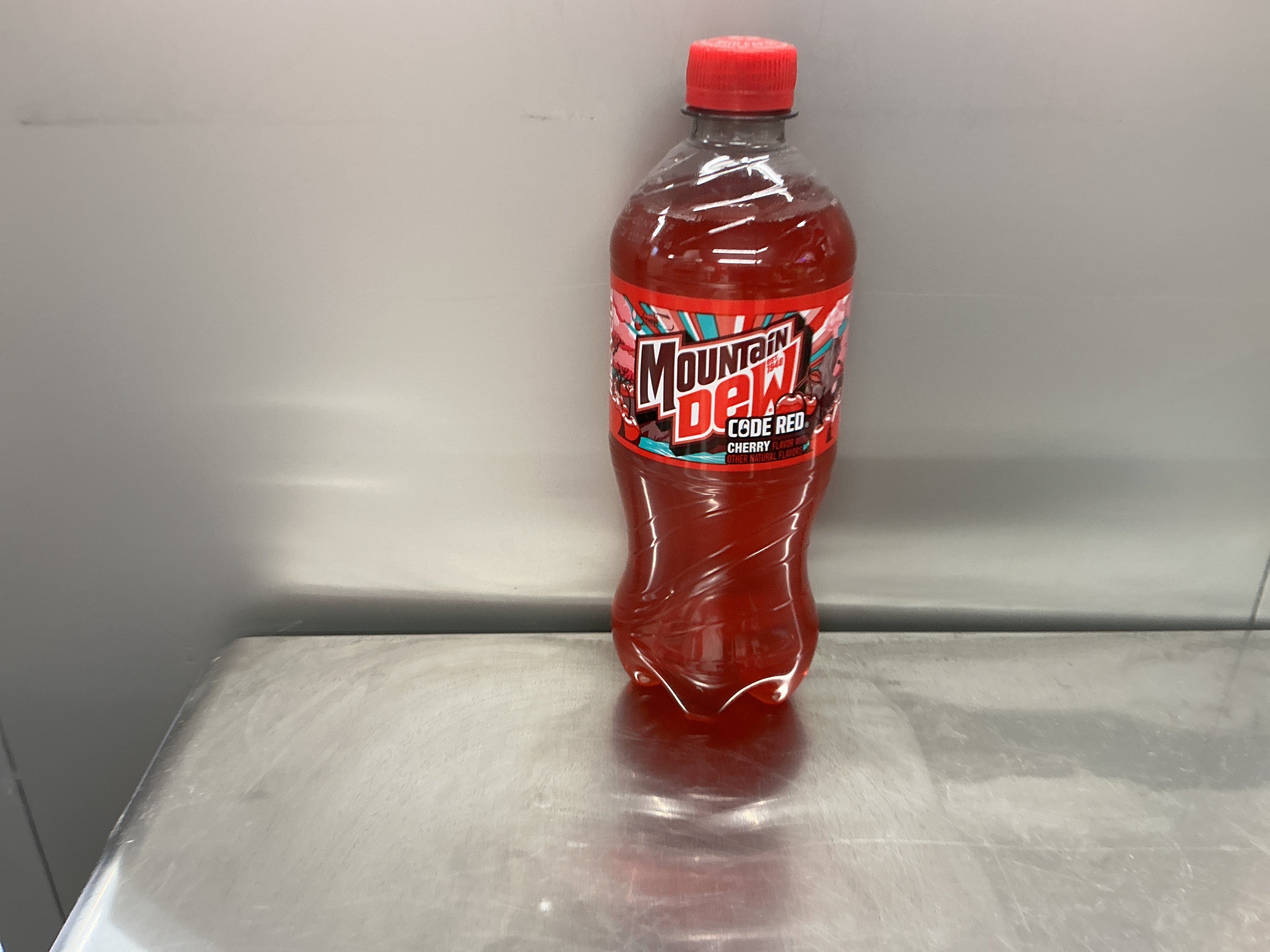 Mtn Dew code red cherry 20oz