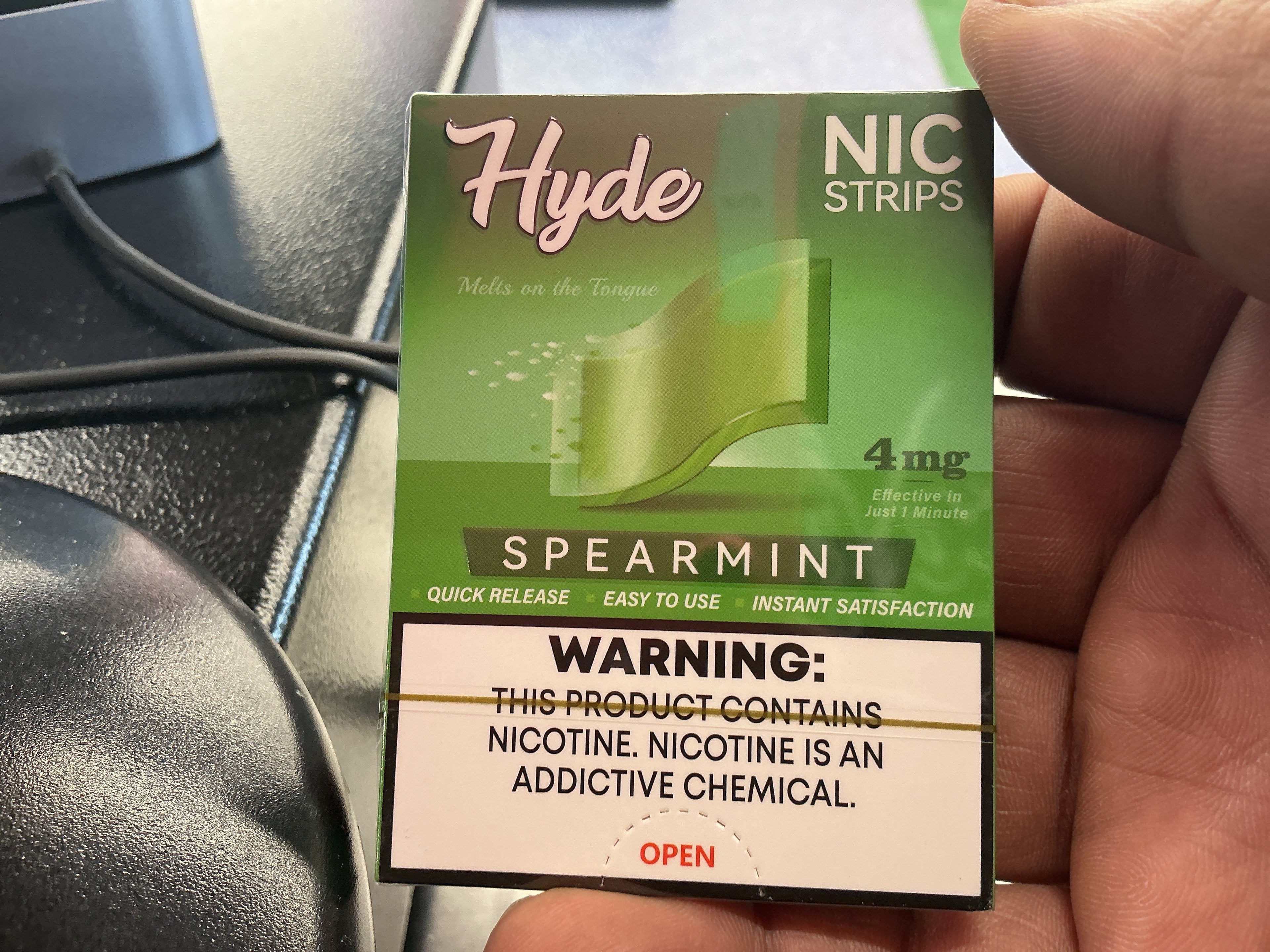 Hyde NIC strips Spearmint