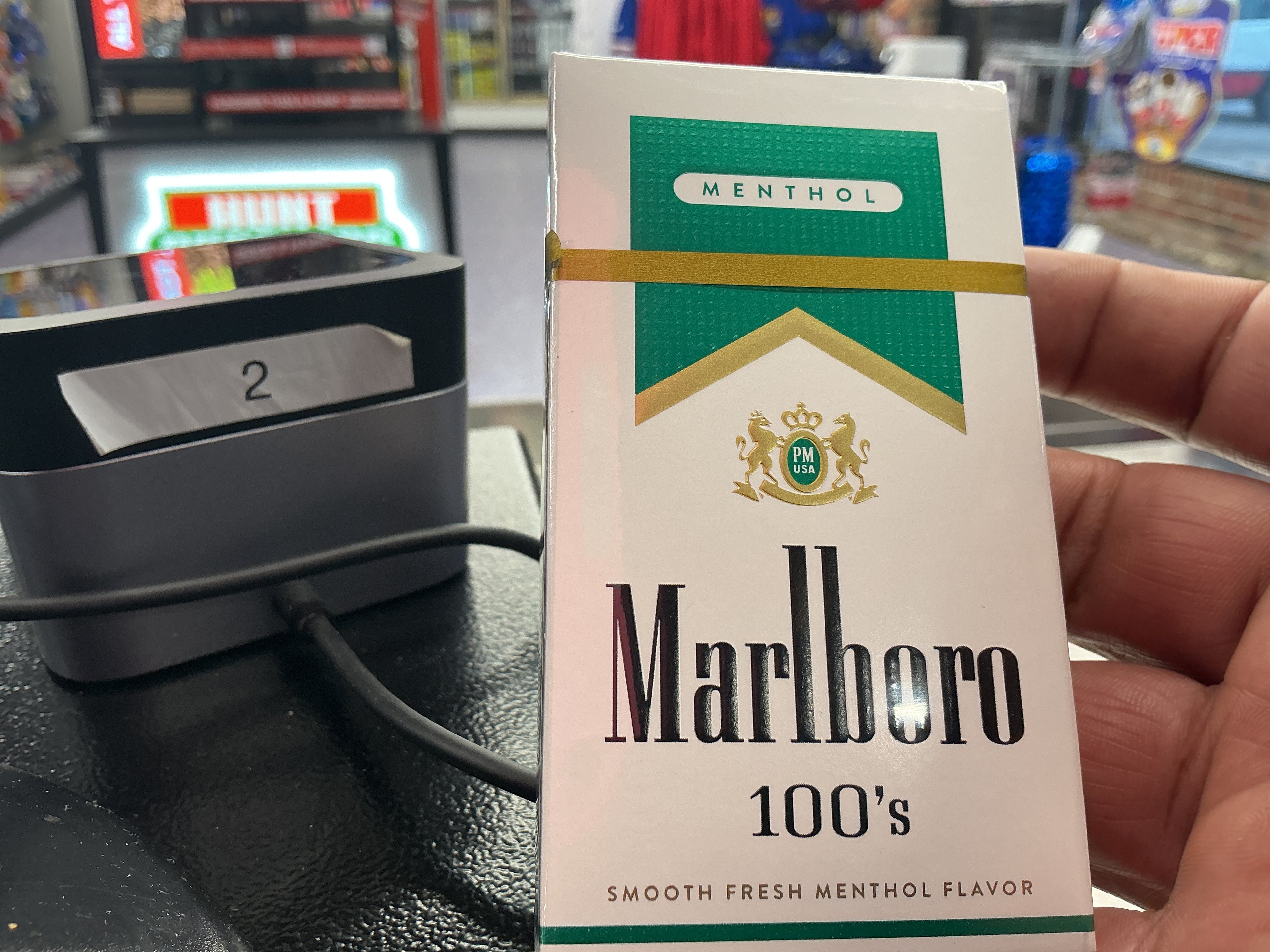 Marlboro menthol 100’s